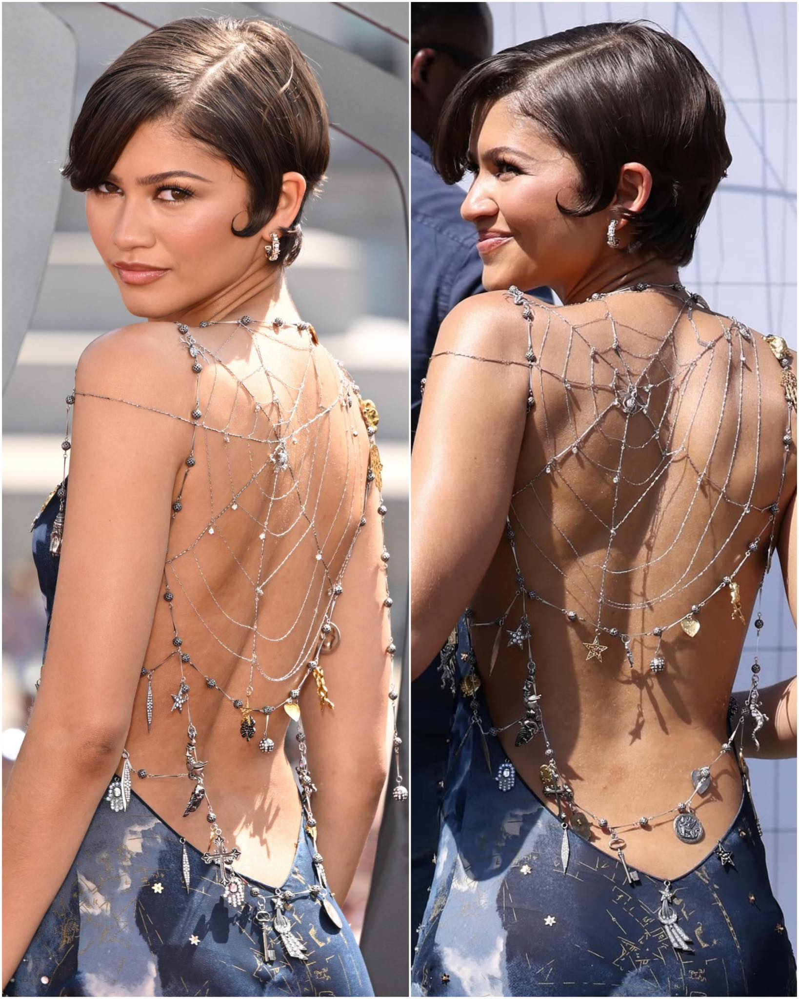 Zendaya showing her sexy bod (and panties) at Spiderman movie premier 🔥