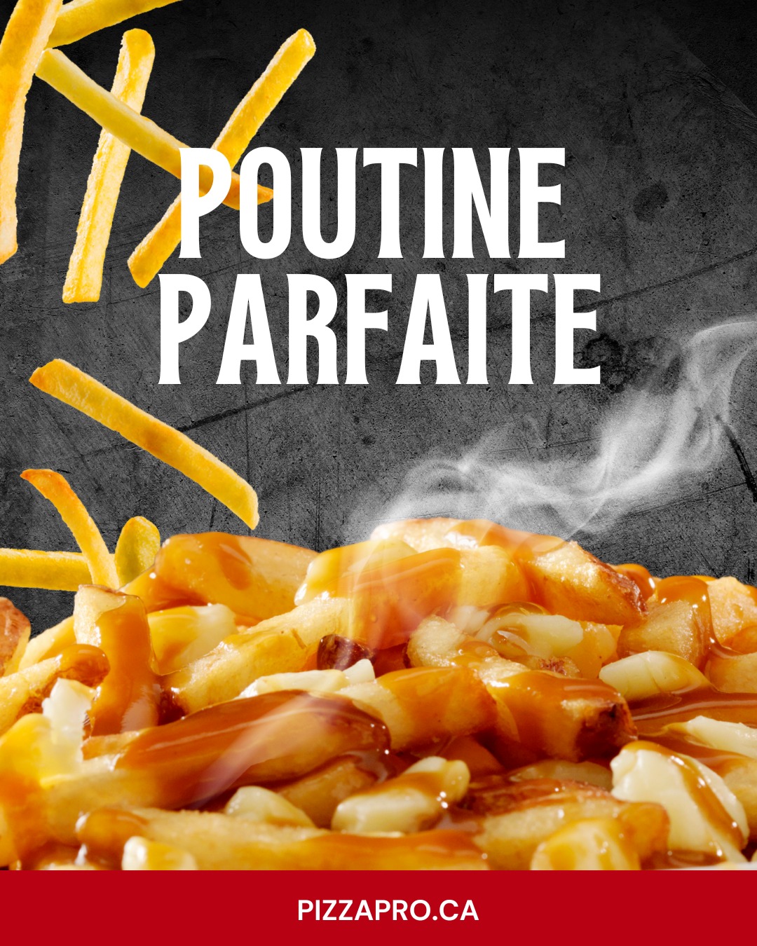 Pizza - La Poutine Parfaite existe… et elle est chez Pizza Pro. Fromage ...