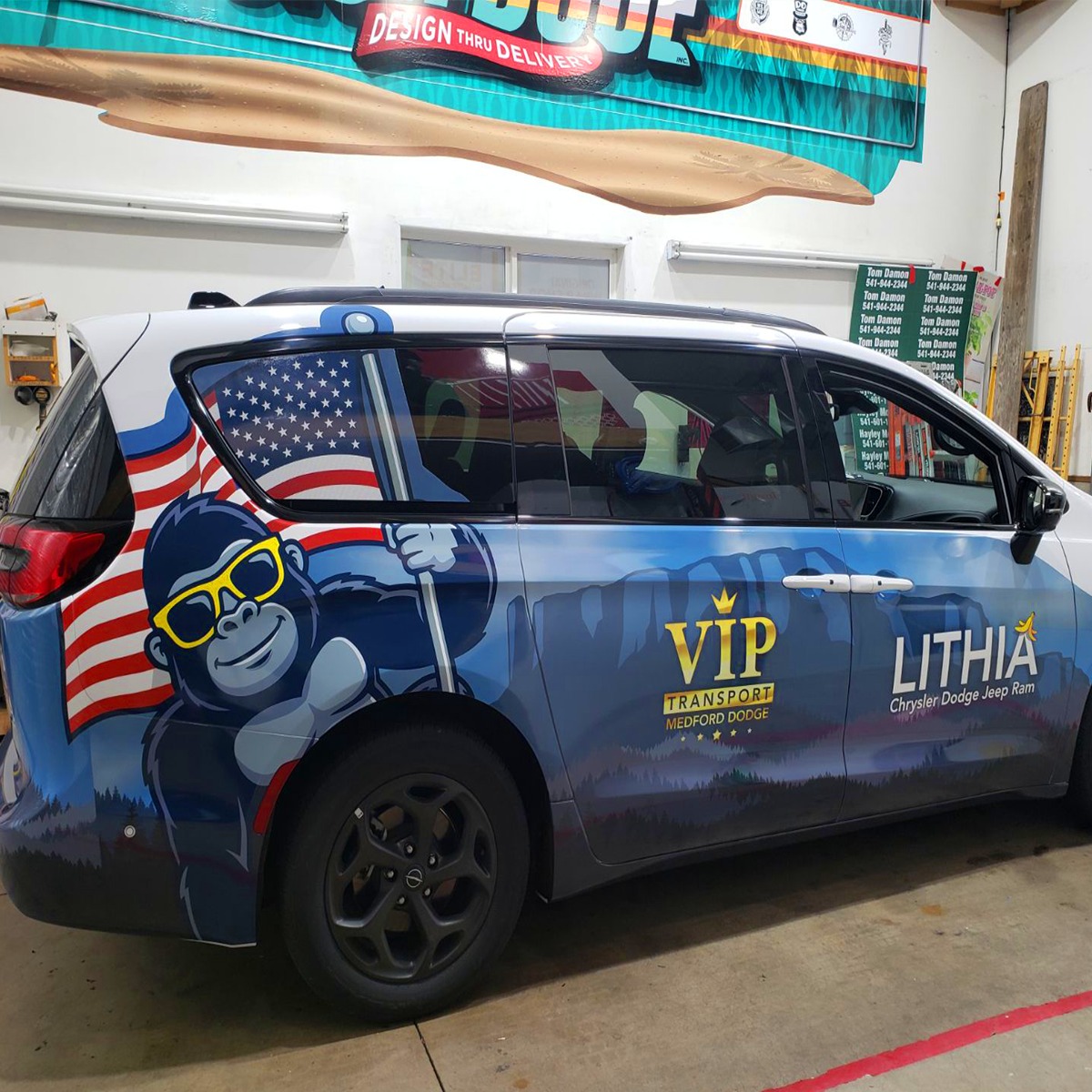 The Sign - We recently wrapped this VIP Transport Van ...