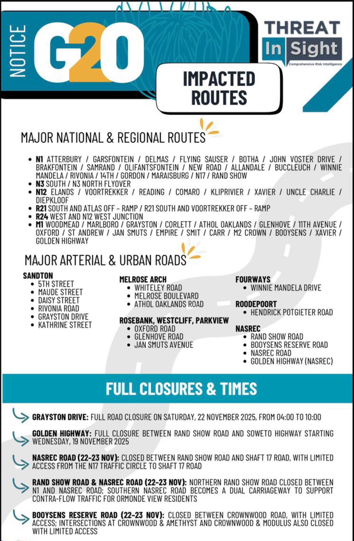 Rusty - 🚦 GAUTENG RESIDENTS URGED TO PLAN AHEAD: TRAFFIC DISRUPTIONS ...