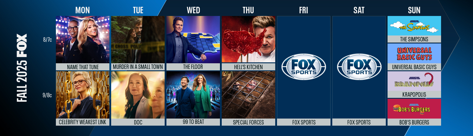 Here's the new Fall lineup on Fox28 - WTGS FOX28 Savannah | Facebook