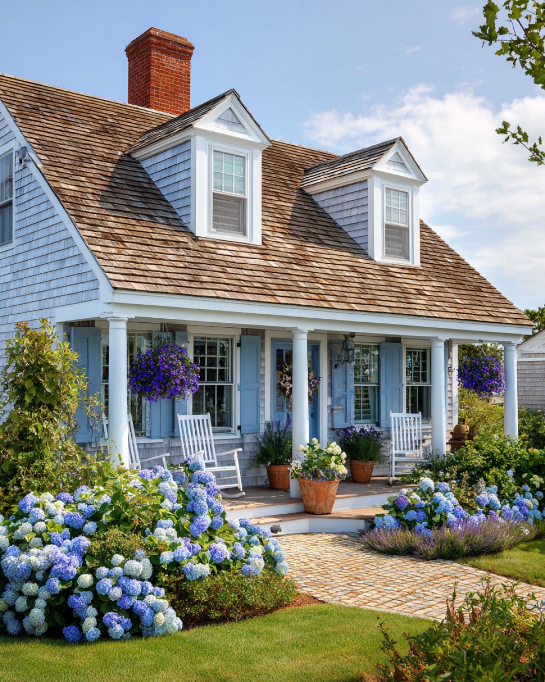 Traditional - Step into this charming Cape Cod retreat with its ...