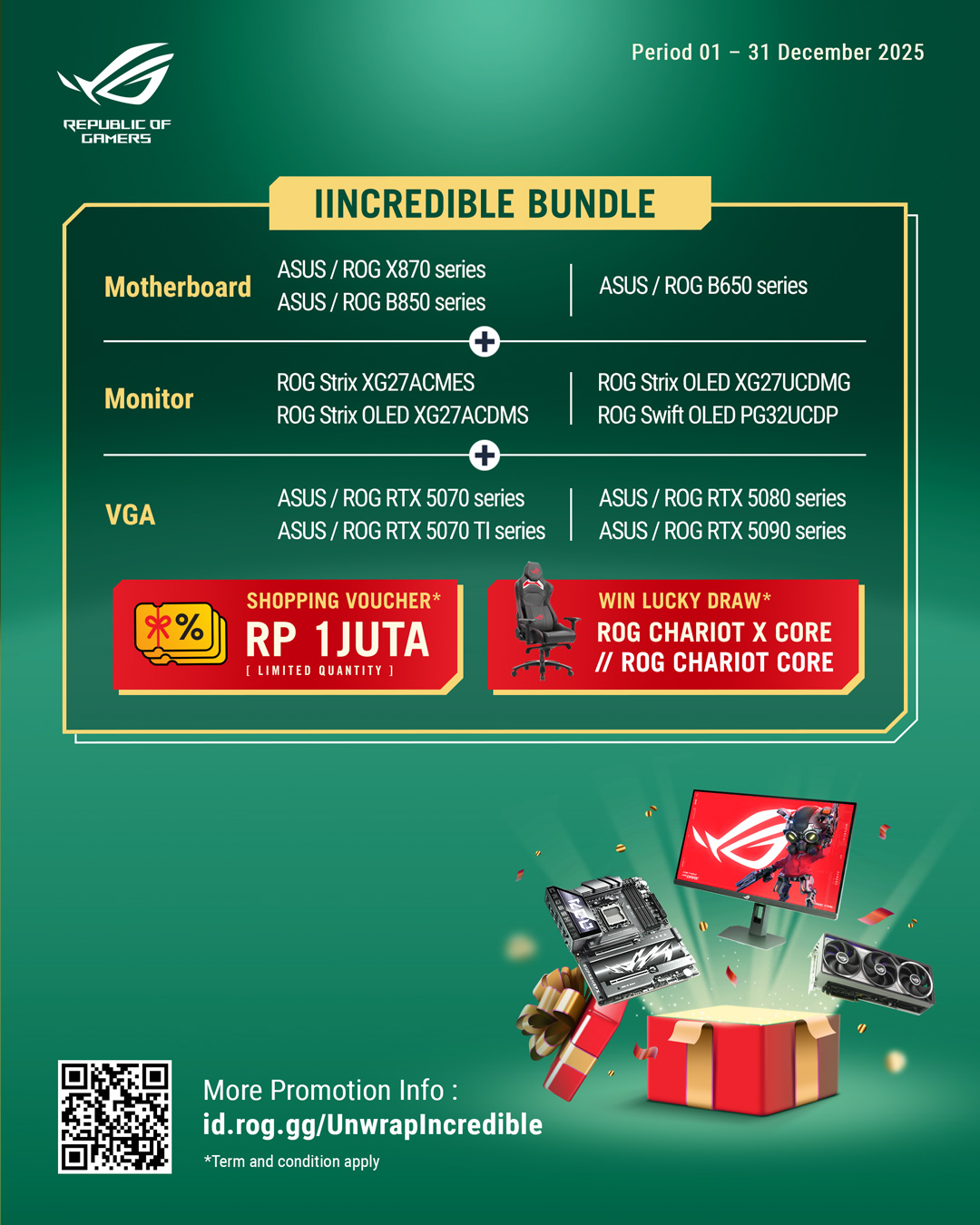 ASUS Republic of Gamers - #PROMO NEW YEAR DEALS Dapatkan OVO Cash atau ...
