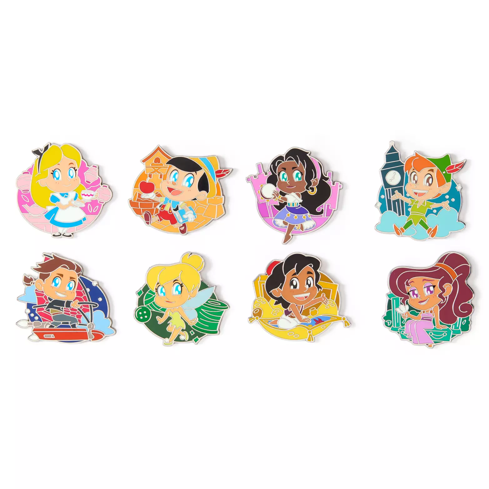 Tinker Bell, Jim Hawkins, Peter Pan and More in Cuties Mystery Pin 