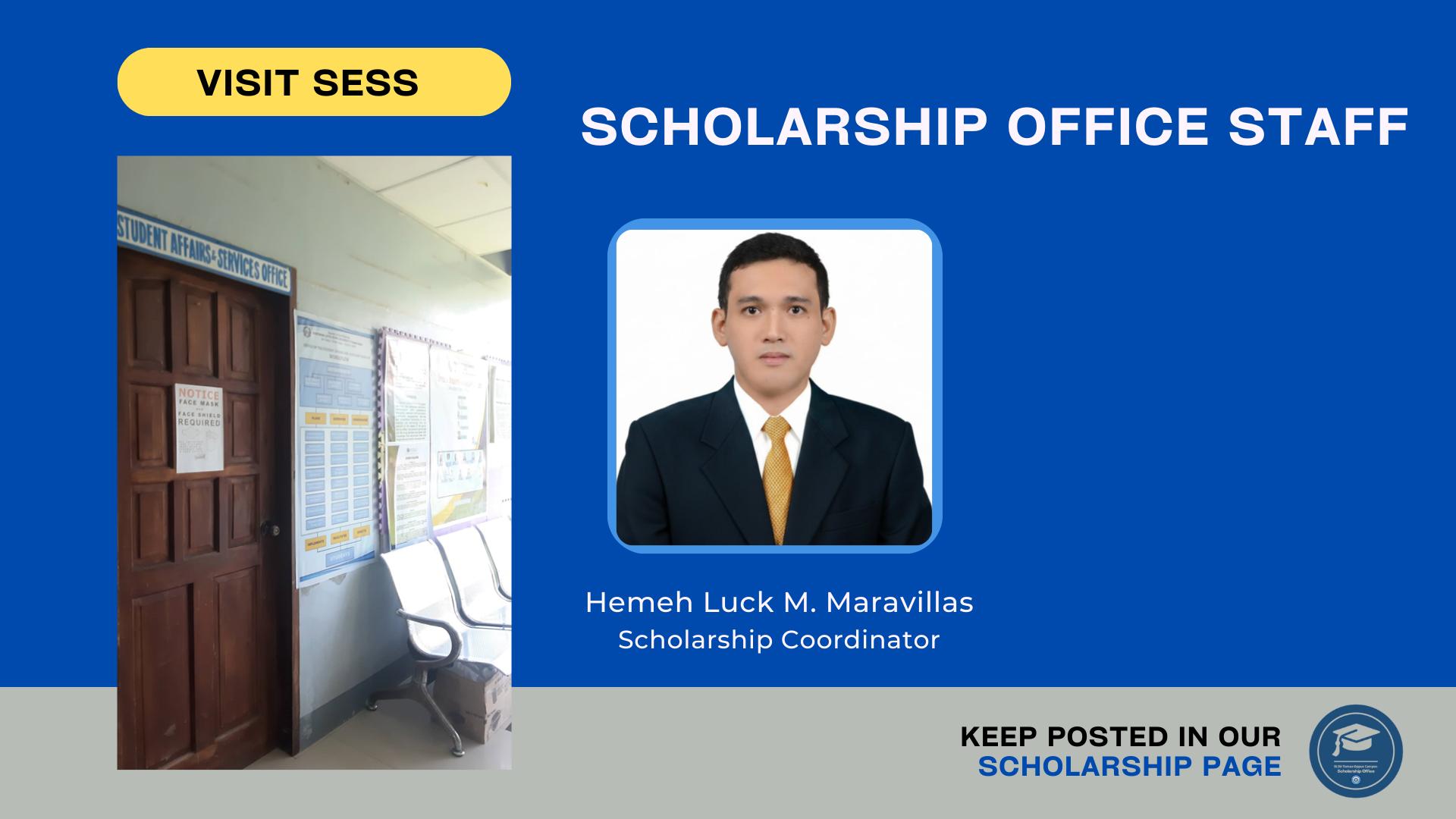 SLSU Tomas Oppus Campus Scholarship Office | Tomas Oppus