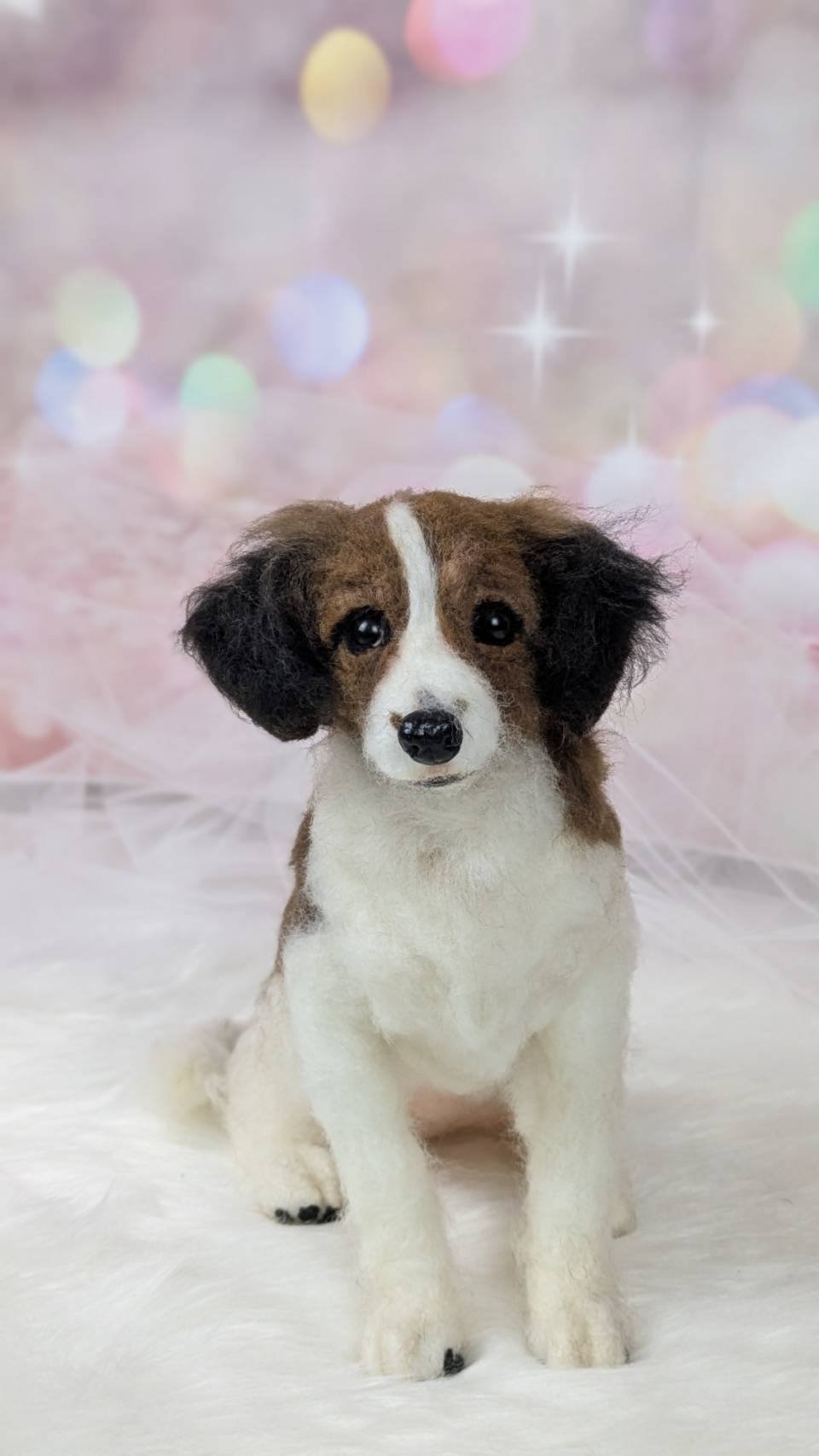 モーイちゃん完成しました😍 コーイケルホンディエ初挑戦！ まだ子犬な