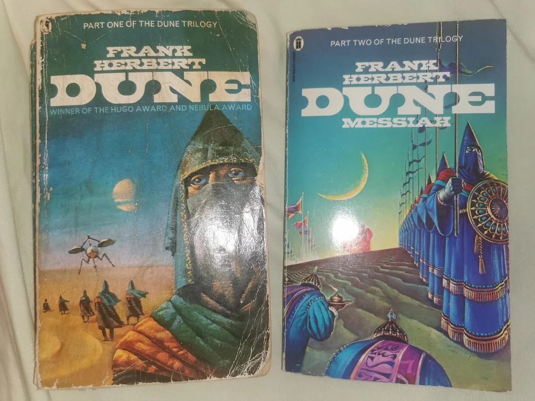 Matching New English Library edition of Dune Messiah just arrived!