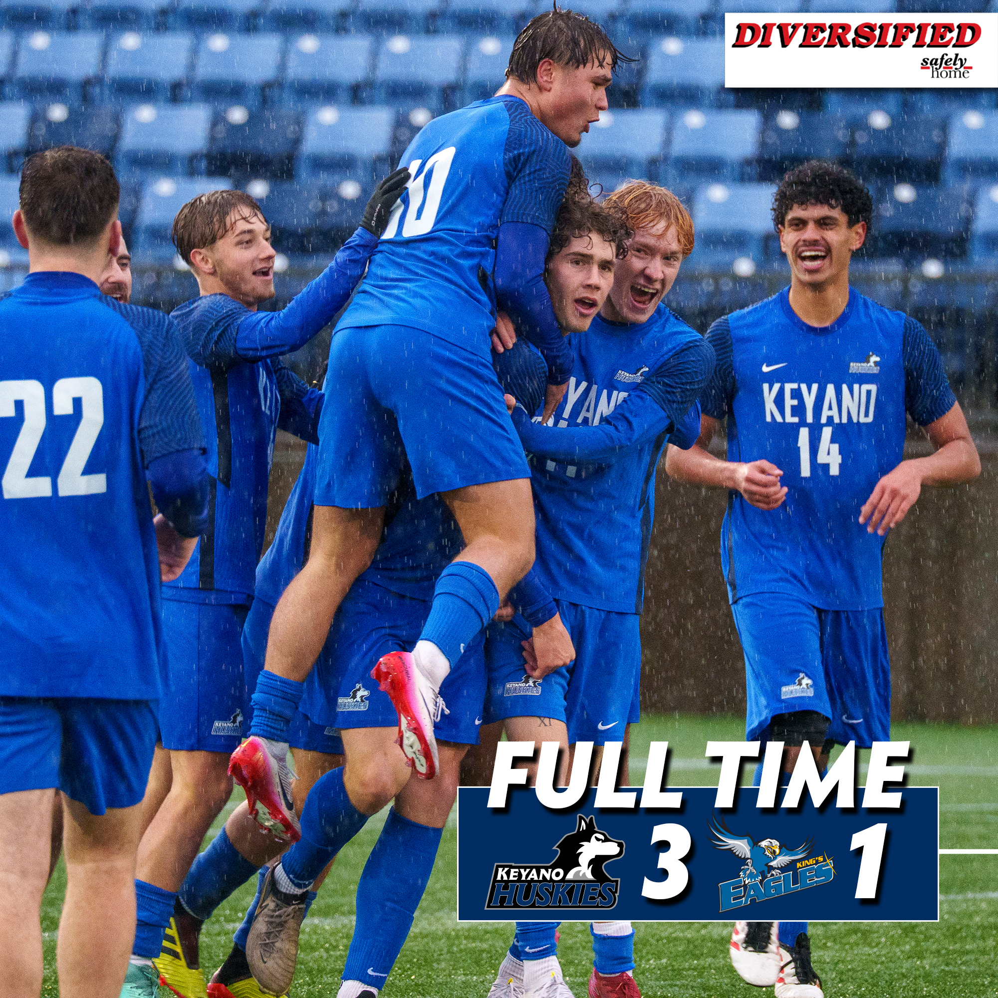 HUSKIES WIN! Goals... - Huskies Athletics at Keyano College | Facebook
