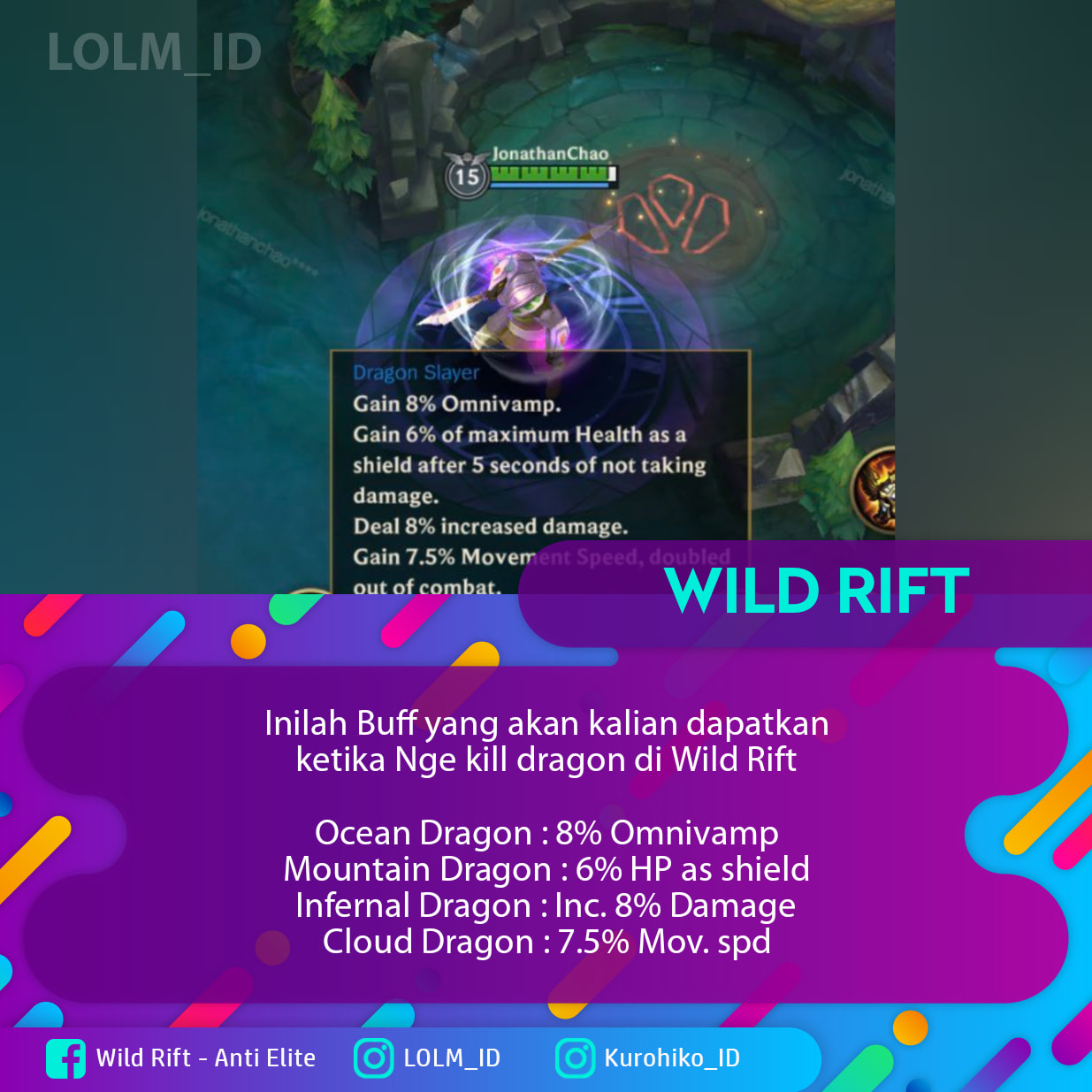 Inilah Buff yang... - LOL Wild Rift Indonesia - Anti Elite | Facebook
