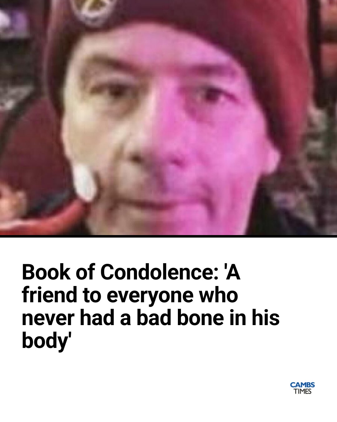Cambs - Read tributes from Fenland community to "kind and innocent soul ...