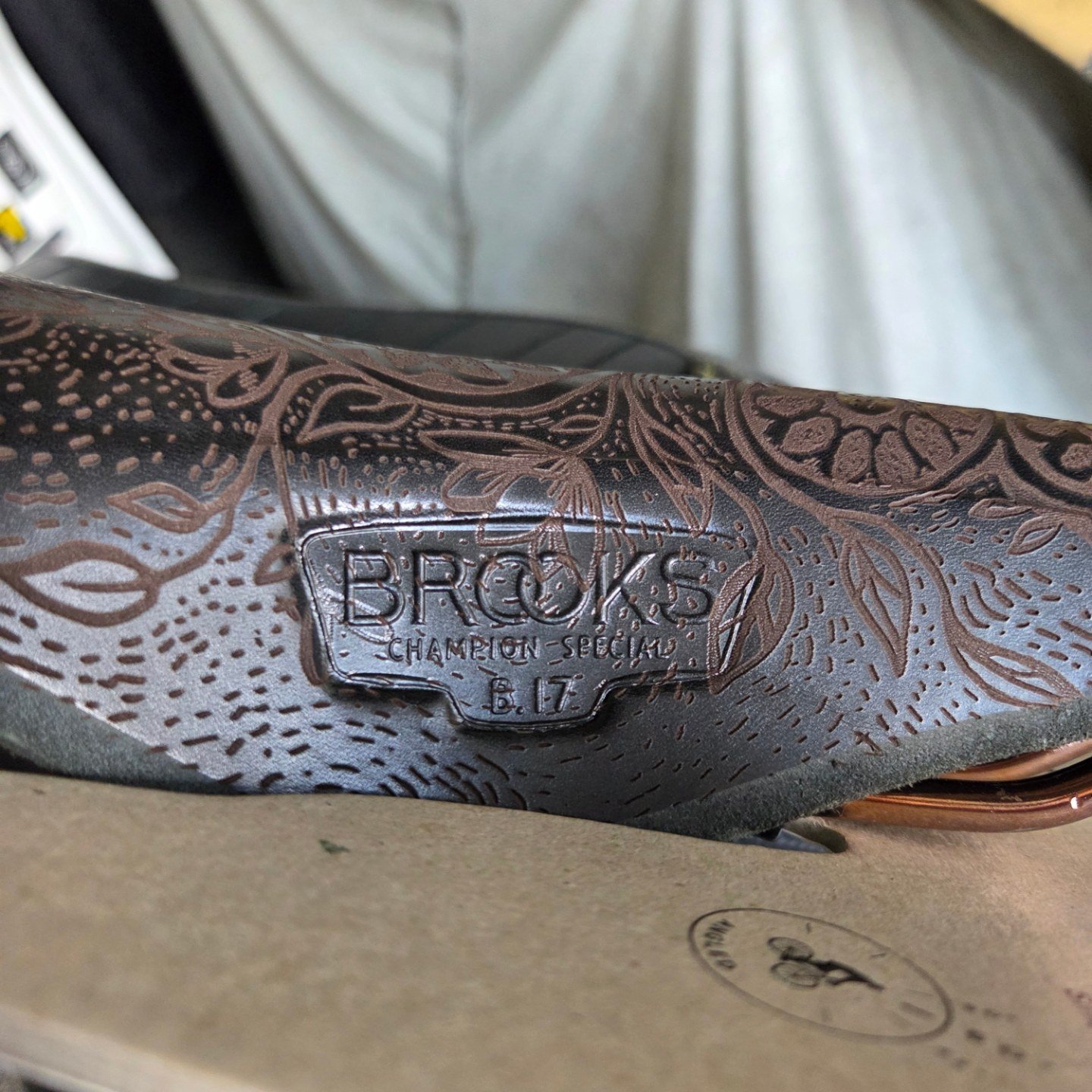 BROOKS B17 Special Jeremy Collins Limited edition leather saddle 
