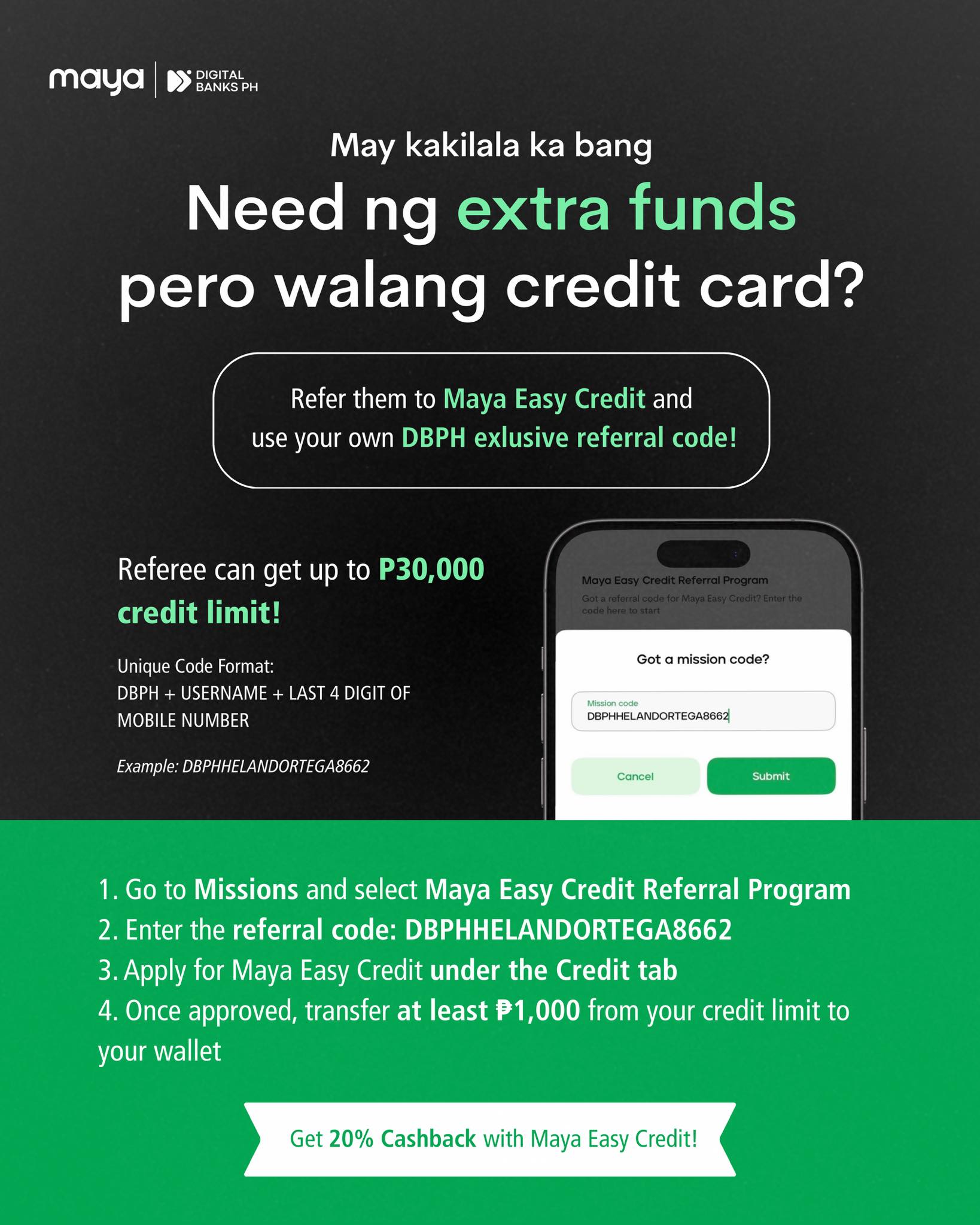 Digital - May exclusive mission code lahat ng DBPH followers to access ...