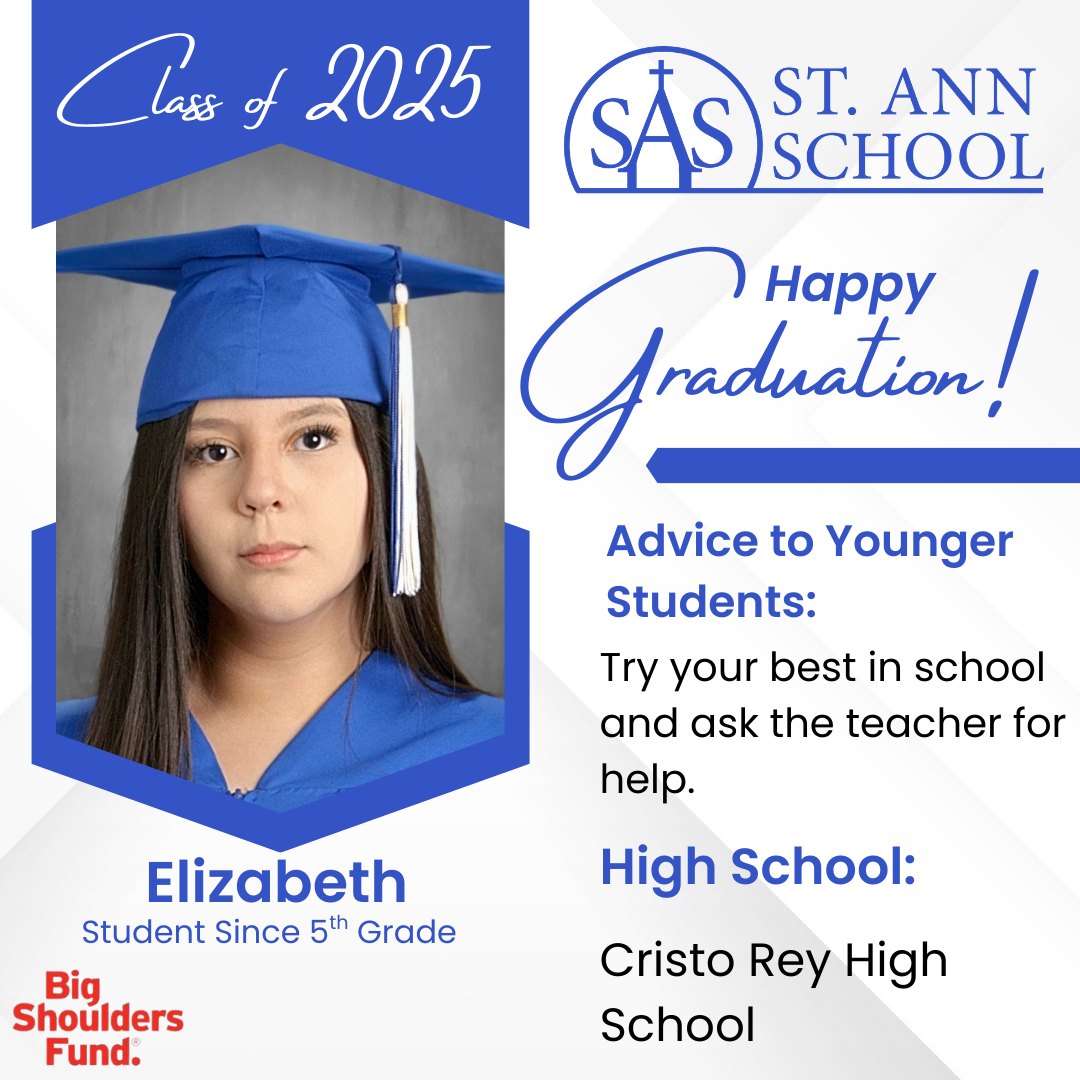 St. - Congratulations to the Class of 2025! Our 8th graders have worked ...