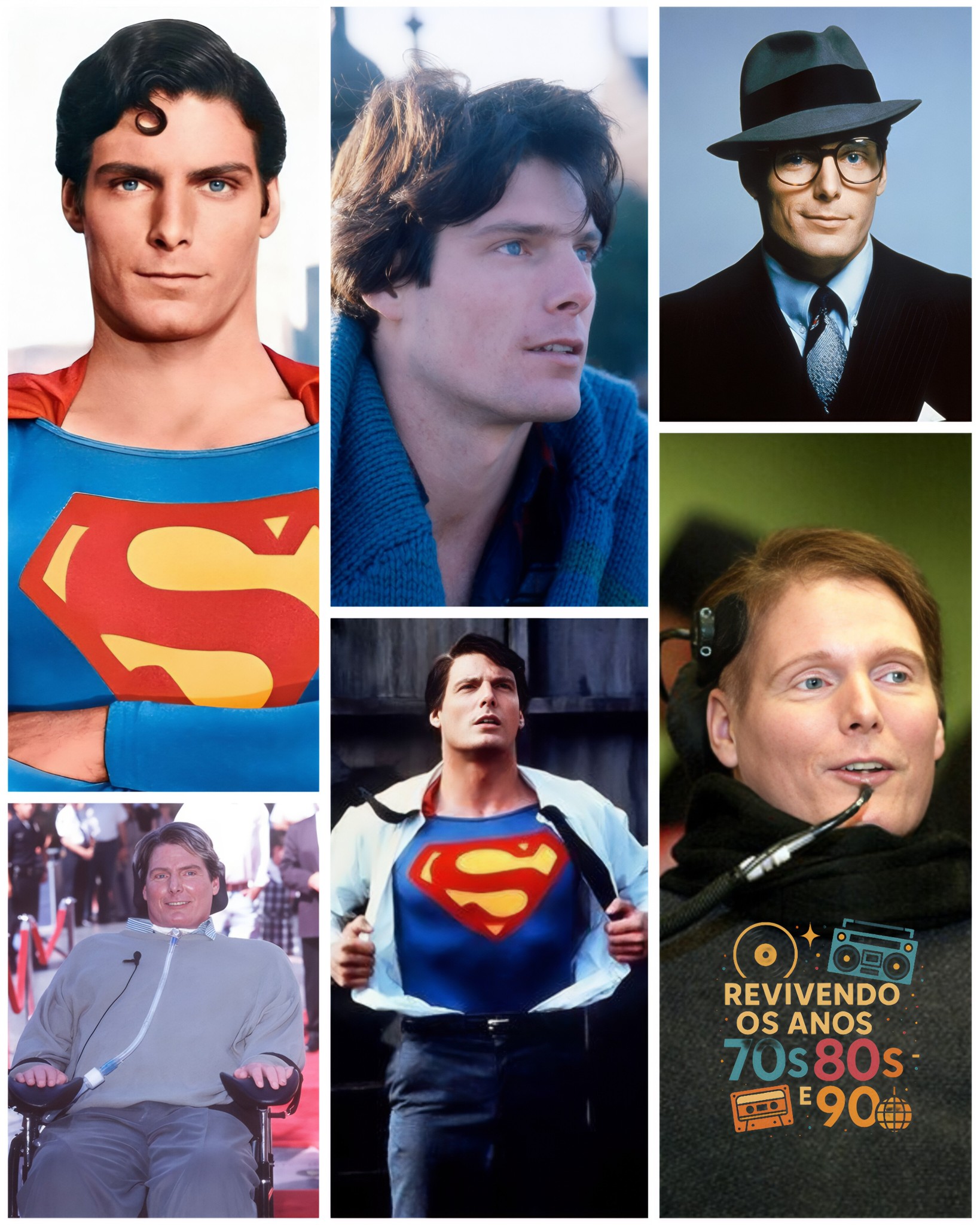 Christopher Reeve... - Revivendo Os Anos 70s 80s e 90s | Facebook