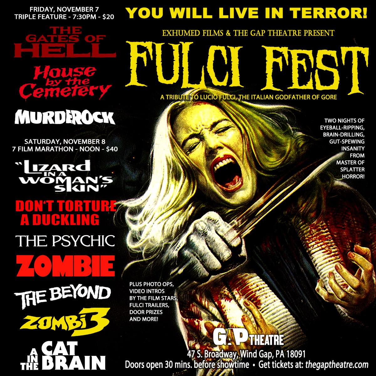 Ciao! Join the cinematic death metal horror experience. Our short