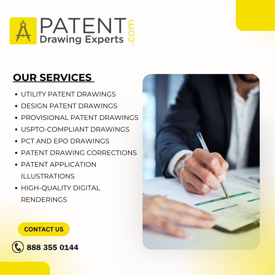 Patent - Orthogonal drawing is one of the parts of the entire patent ...