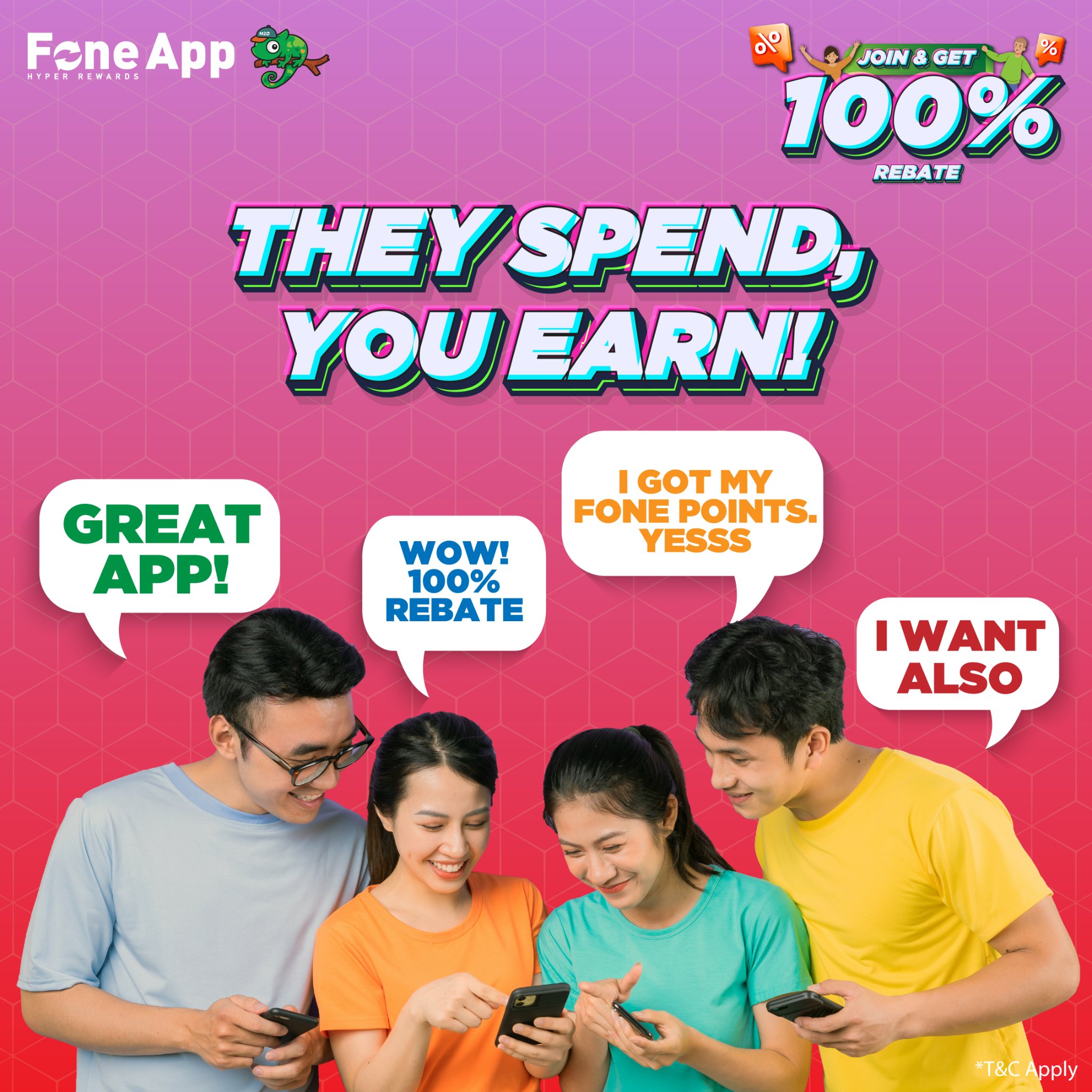 FoneApp - 100% Rebates are here to help you to decide... | Facebook