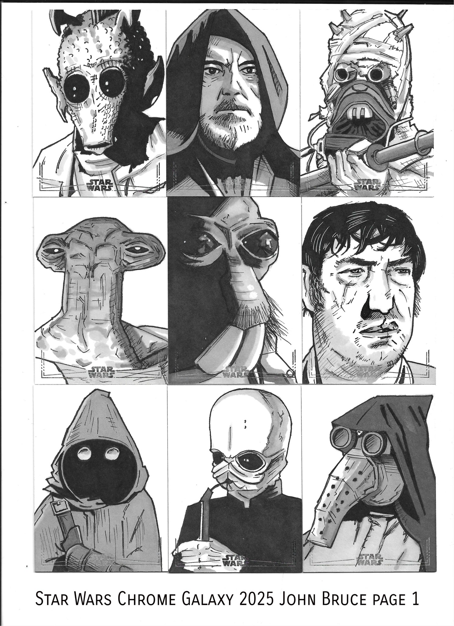 Out today from Topps. These sketch cards can be found in packets