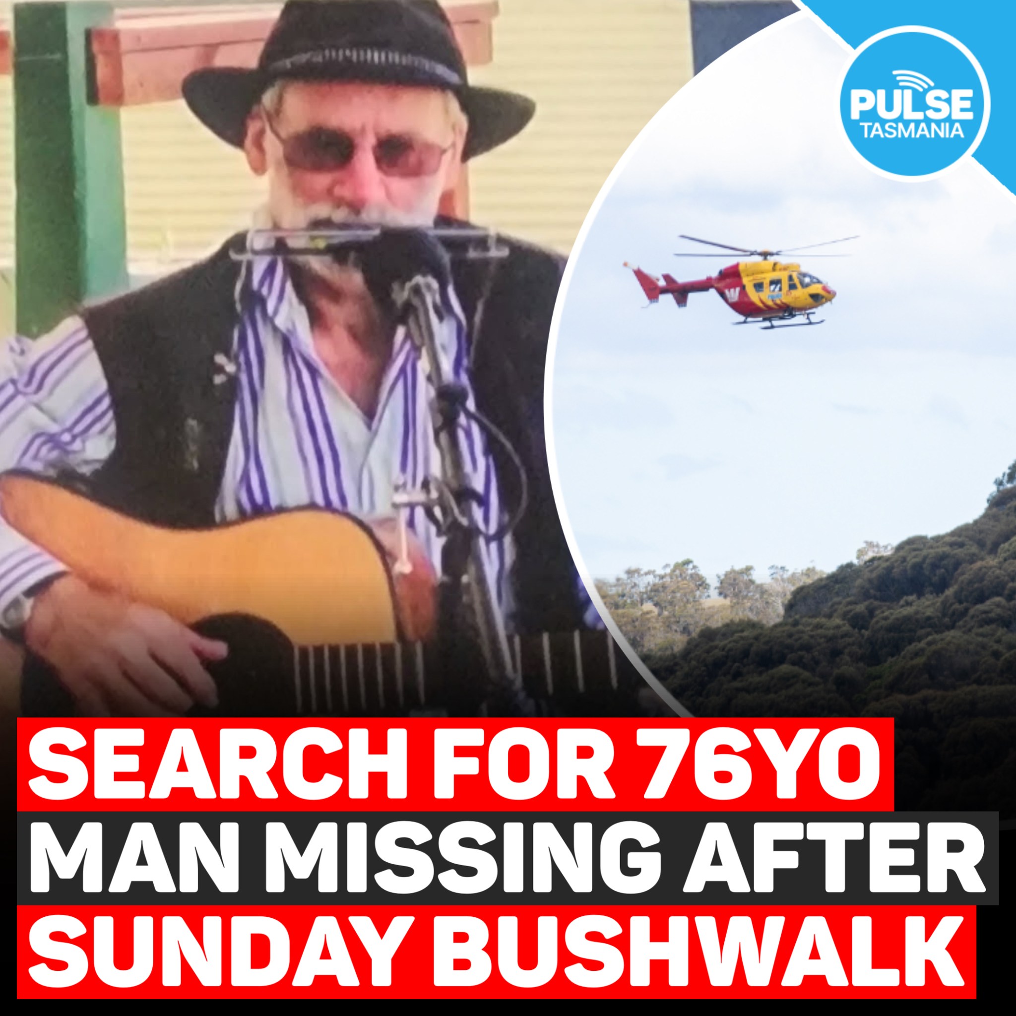 Pulse Tasmania - A search is underway for a 76yo man who... | Facebook