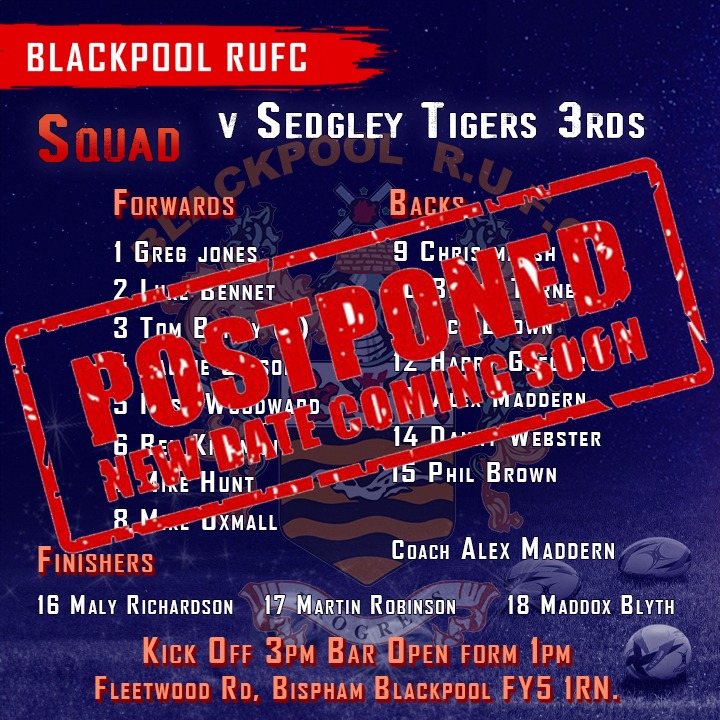 Blackpool RUFC - Big shout out to Blackpool RUFC 's newest... | Facebook