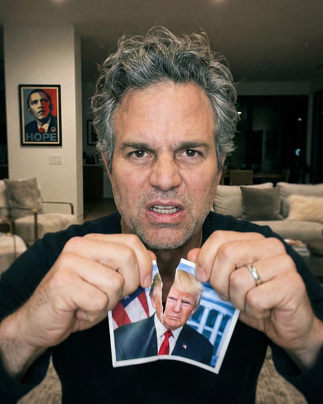 Qbanguy - Mark Ruffalo has blasted the President and Says he CAN NOT ...