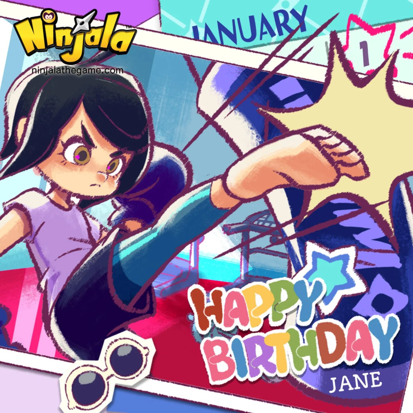 🎶HAPPY BIRTHDAY🎶 本日はジェーンのお誕生日です🎉✨ 年始でも
