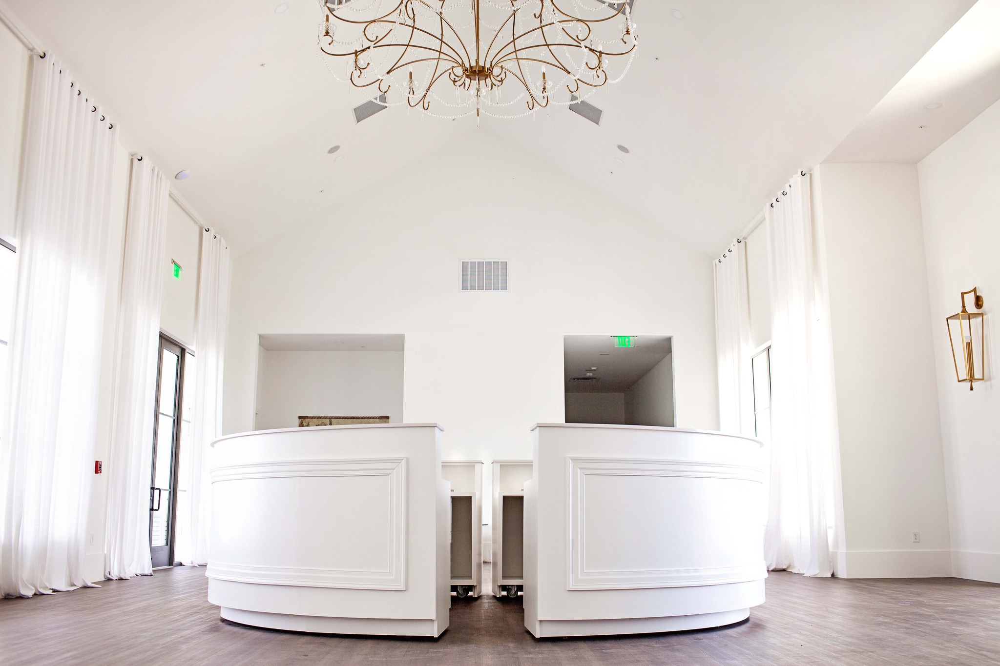 Roots Design Co. - It was so neat seeing the signage & coffee bar under ...