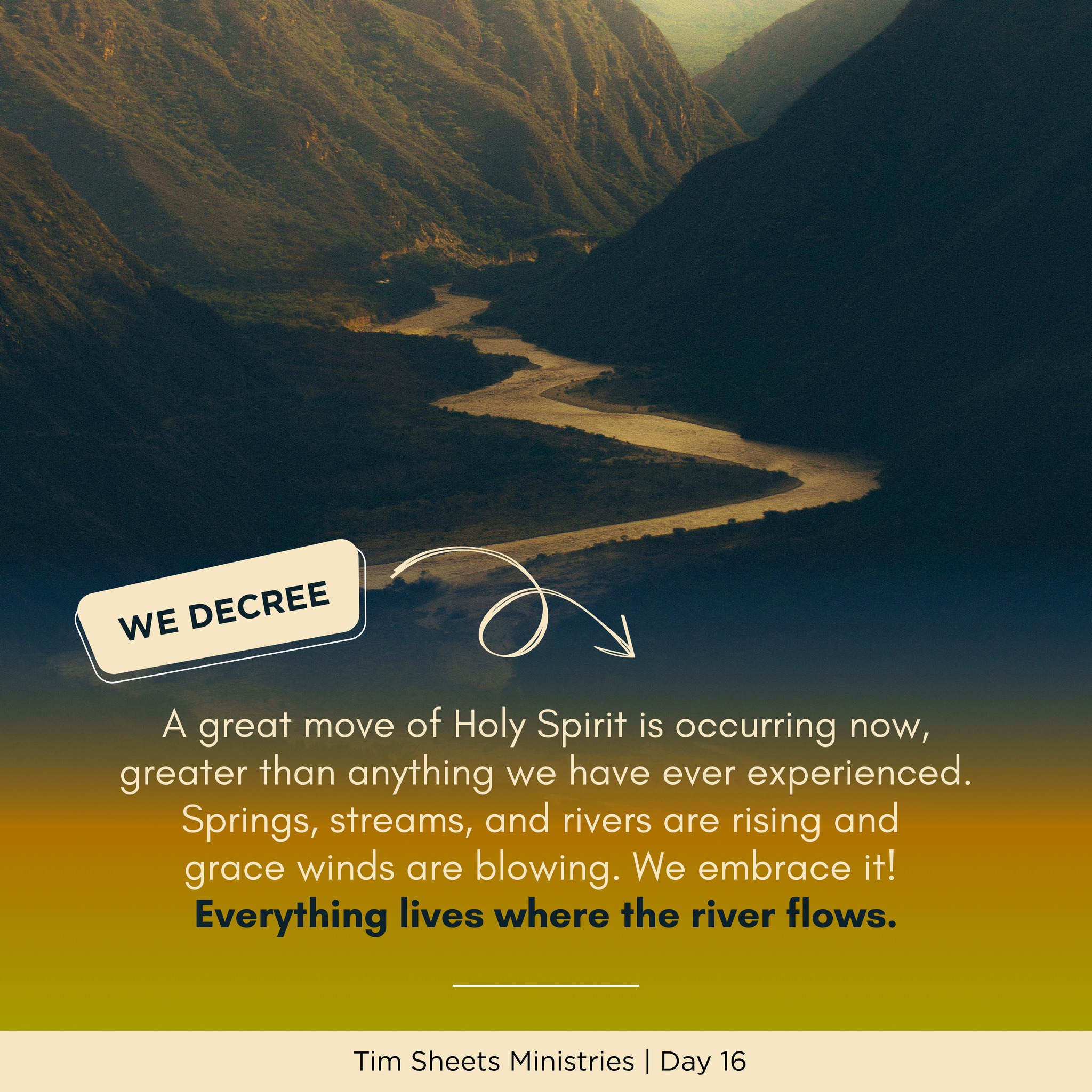 Tim Sheets - Day 16 Monday, January 19, 2026 We decree a... | Facebook