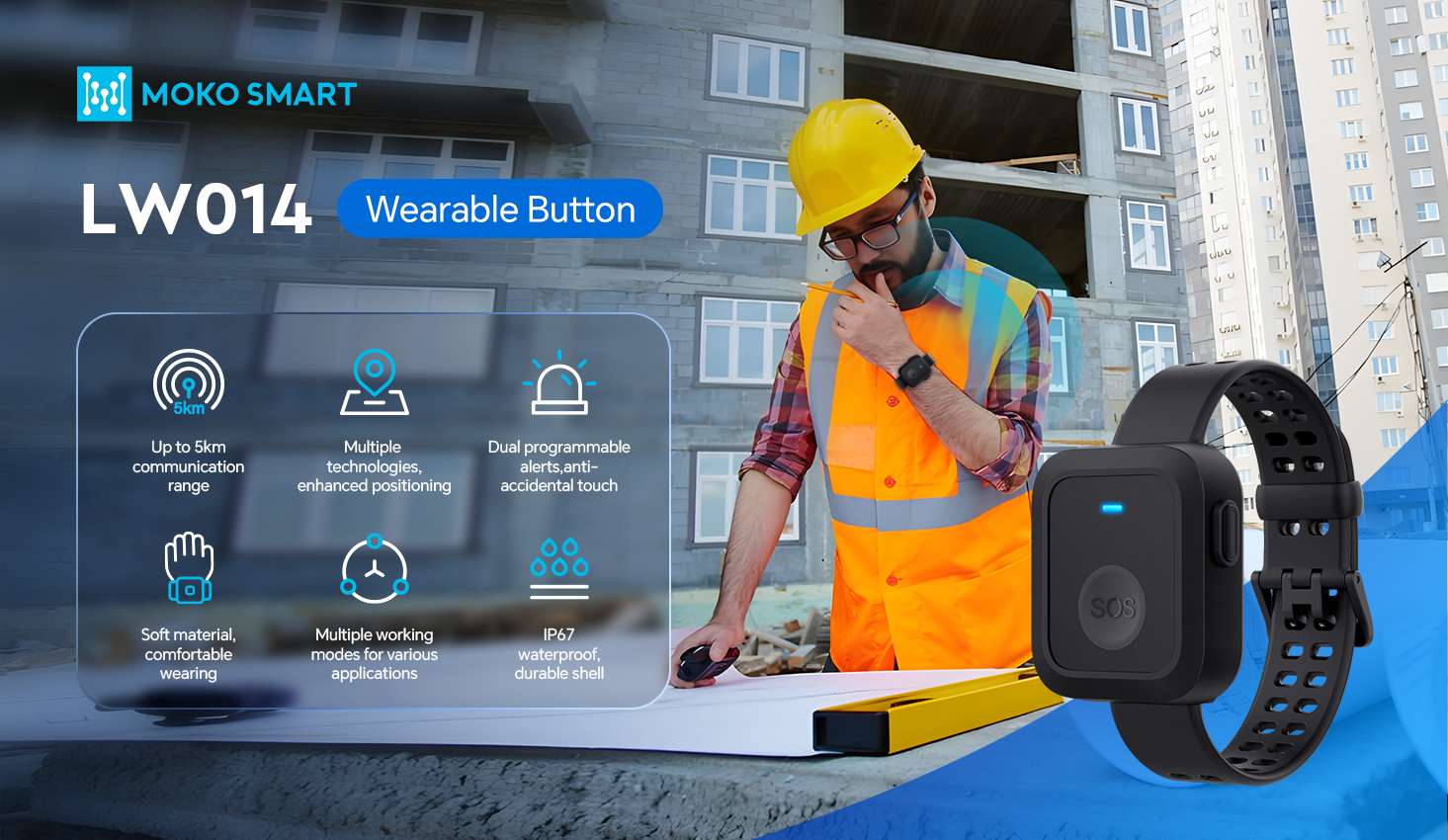 MOKOSmart - Meet the LW014 LoRaWAN Panic Button — a... | Facebook