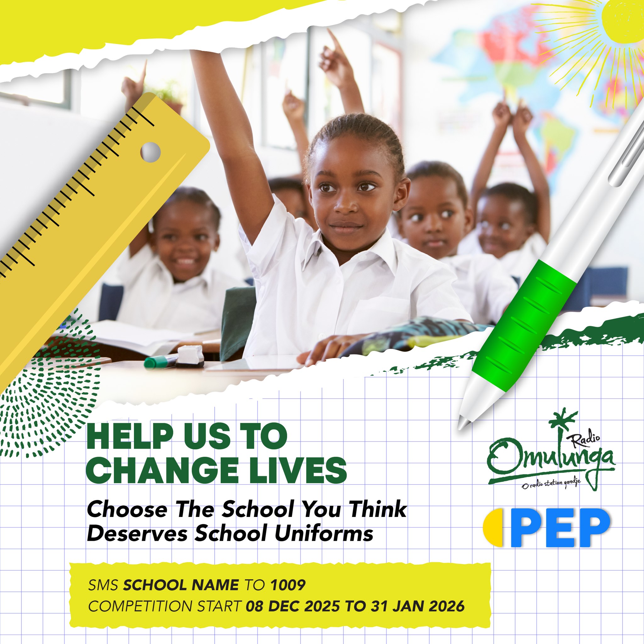 Omulunga Radio - Stay in School Time! Nominate a school in... | Facebook