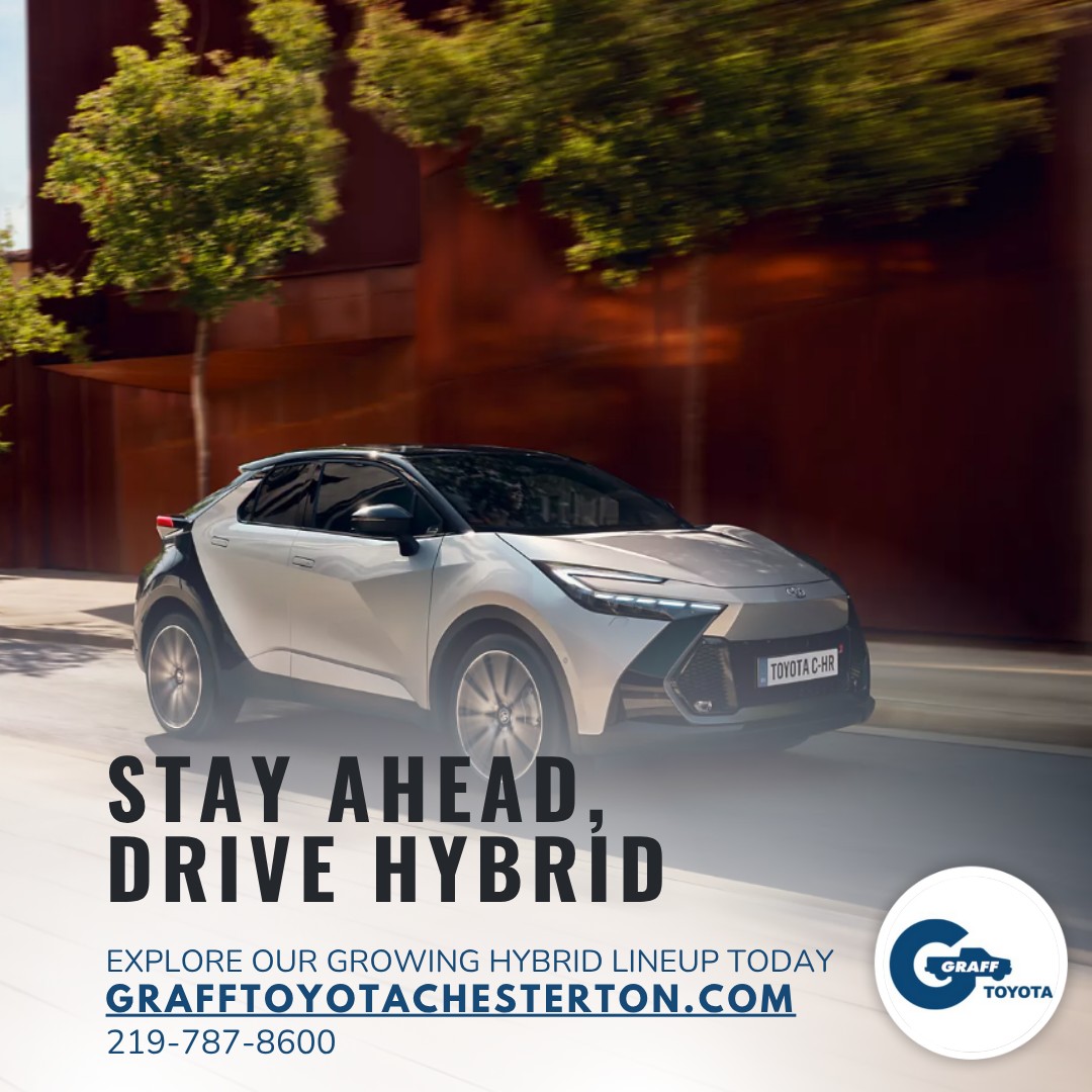 Graff - The future of driving is here — and it’s hybrid. ⚡ Toyota’s ...