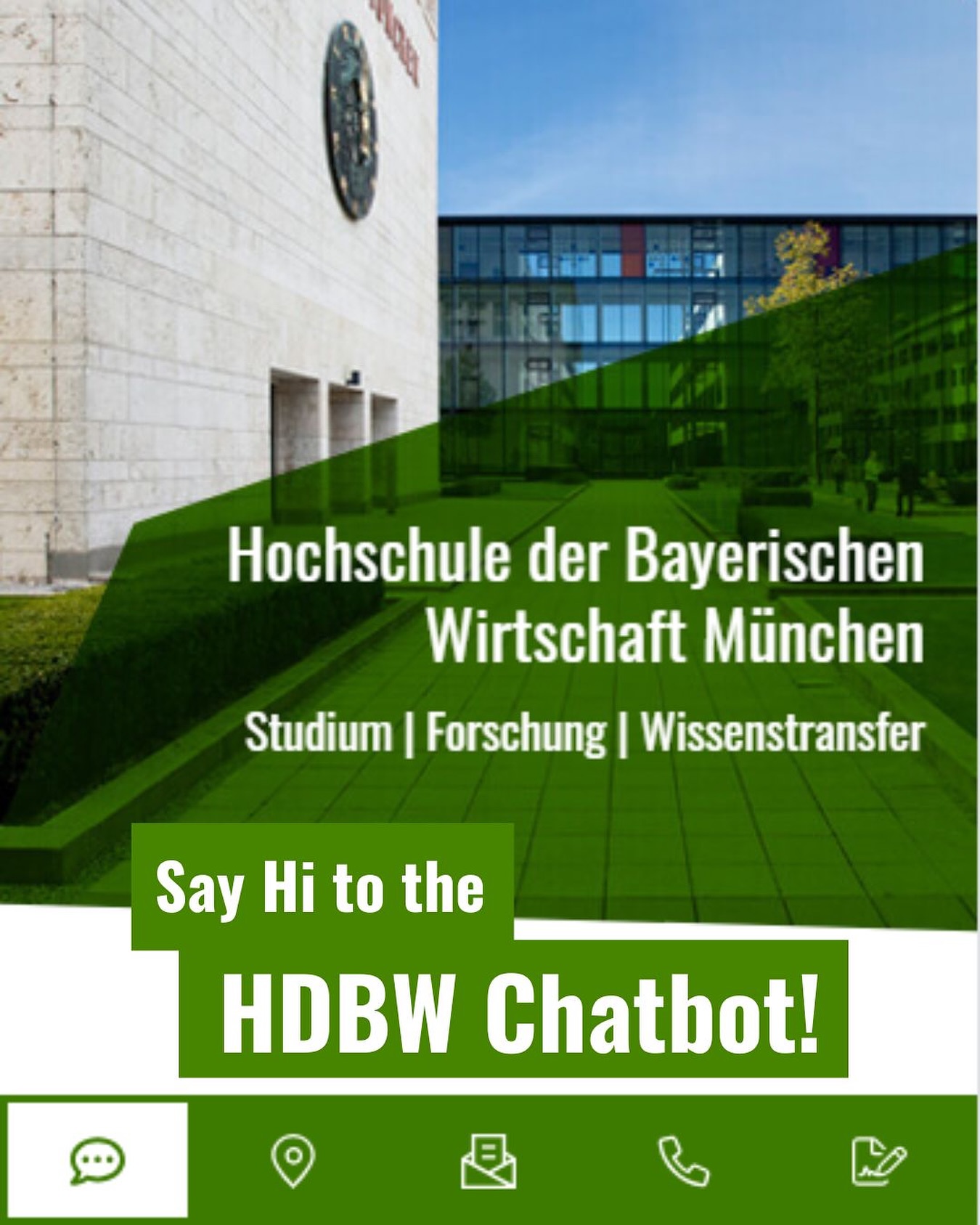 HDBW-Hochschule der Bayerischen Wirtschaft - Gestern fand unser Infotag ...