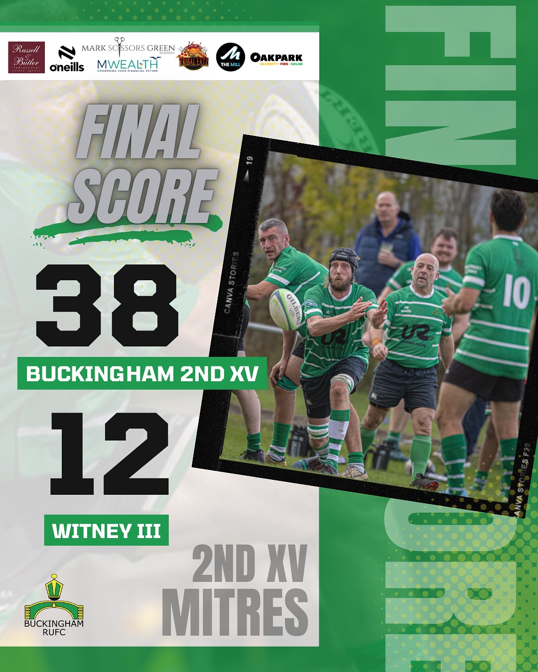 Buckingham Rugby Club added a new... - Buckingham Rugby Club