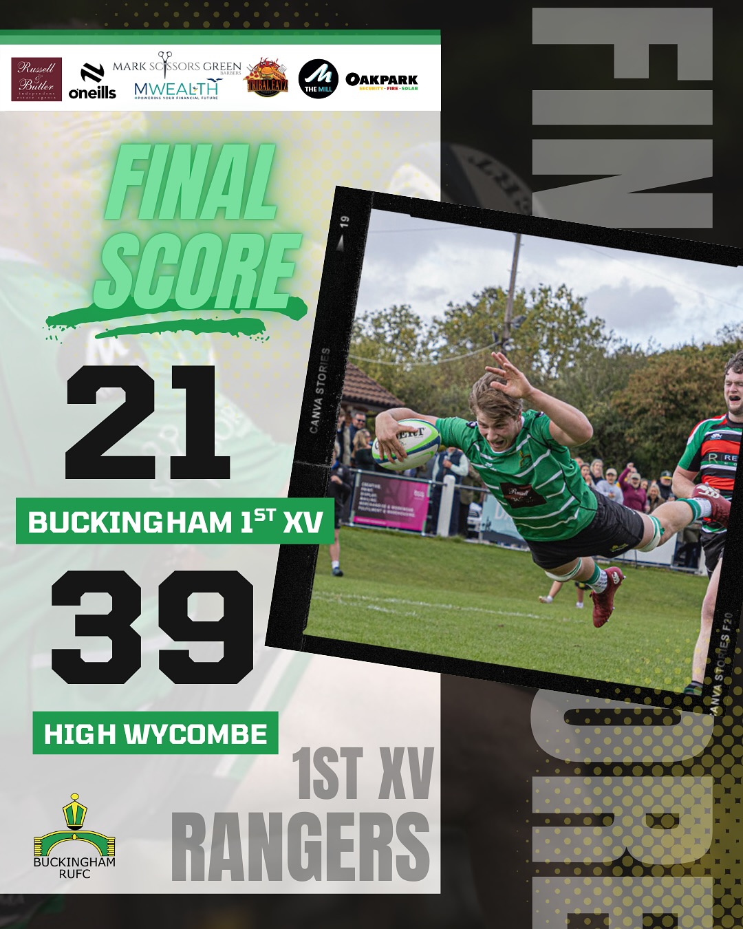 Buckingham Rugby Club added a new... - Buckingham Rugby Club
