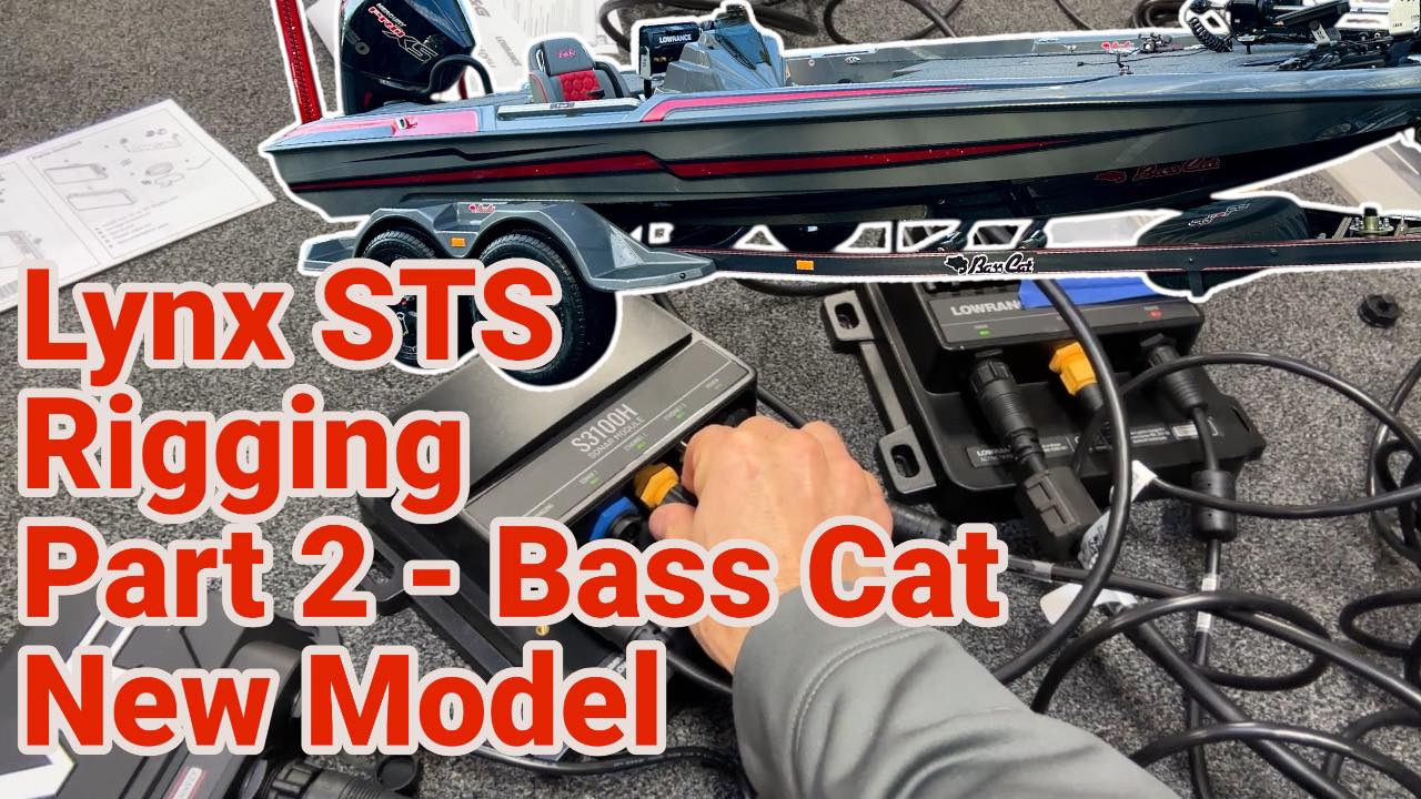 John - Finished up the rigging on my 2026 Bass Cat Boats Lynx STS ...