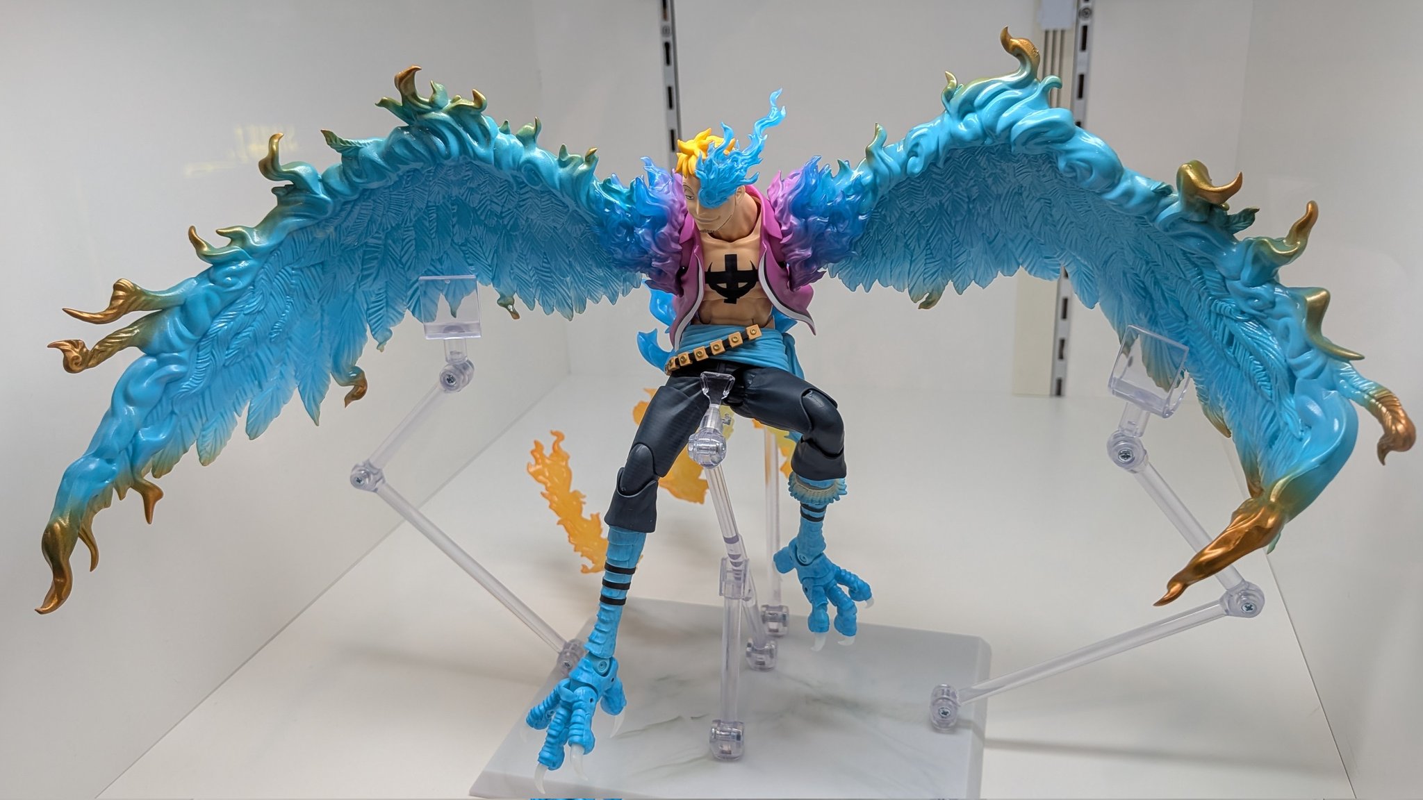 下周到貨日本最新展出實品S.H.Figuarts マルコ-マリンフォード頂上決戦 