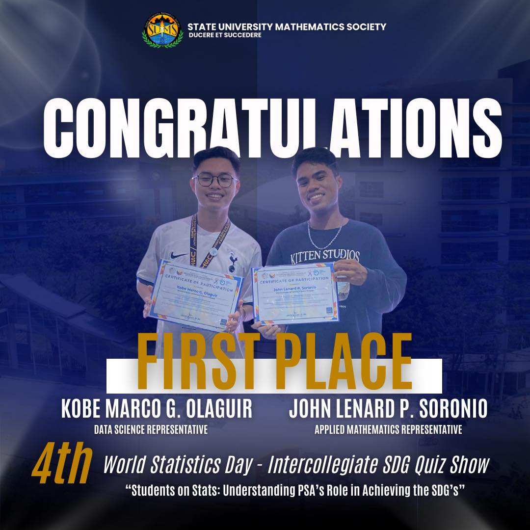 State University Mathematics Society | Cagayan de Oro