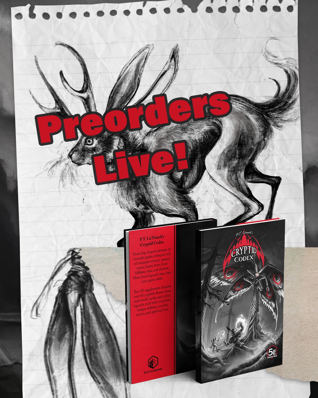 Dice - Preorders are officially open on BackerKit. P.T. LaMarck’s ...