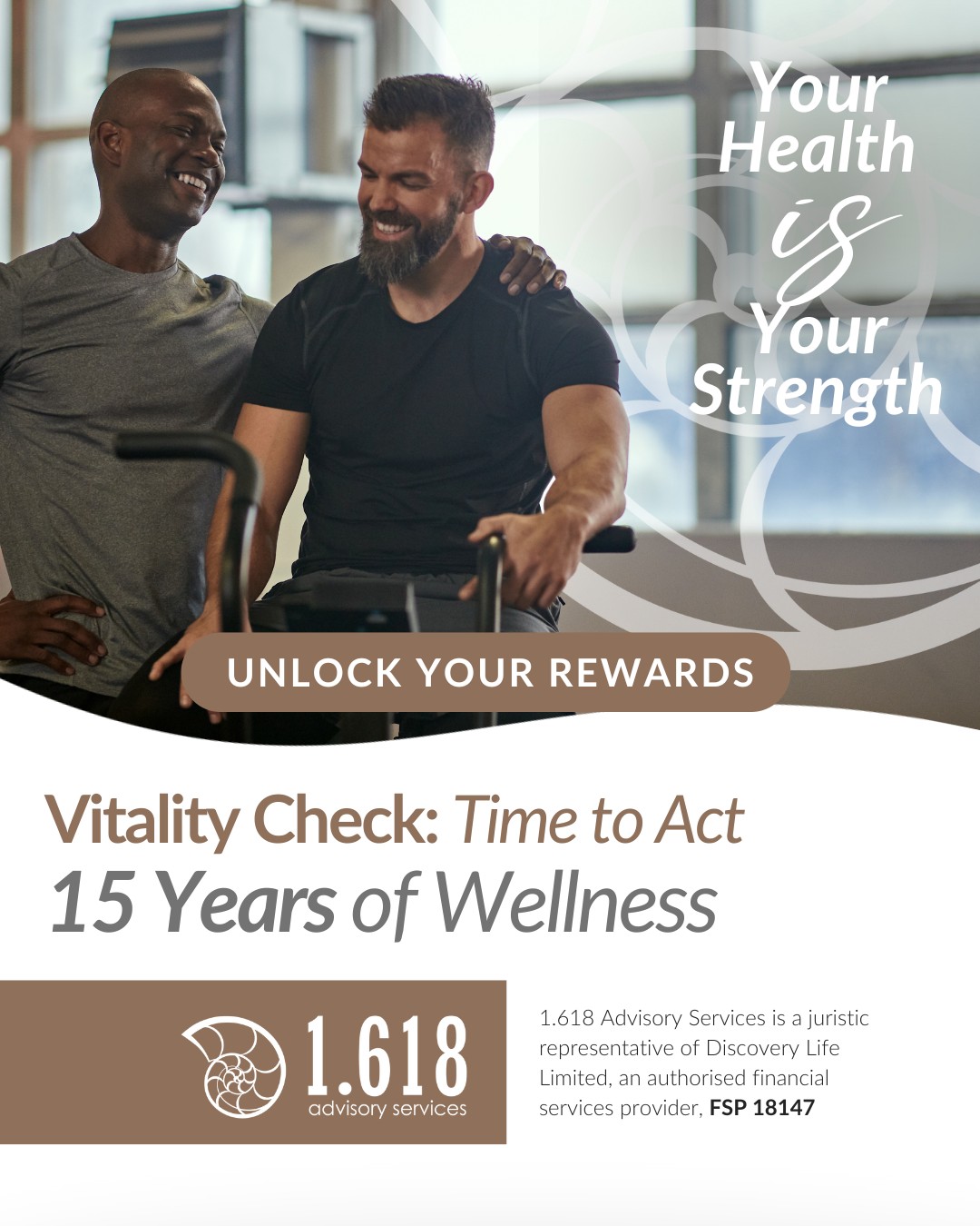 1.618 - True financial security starts with good health. Elevate your ...