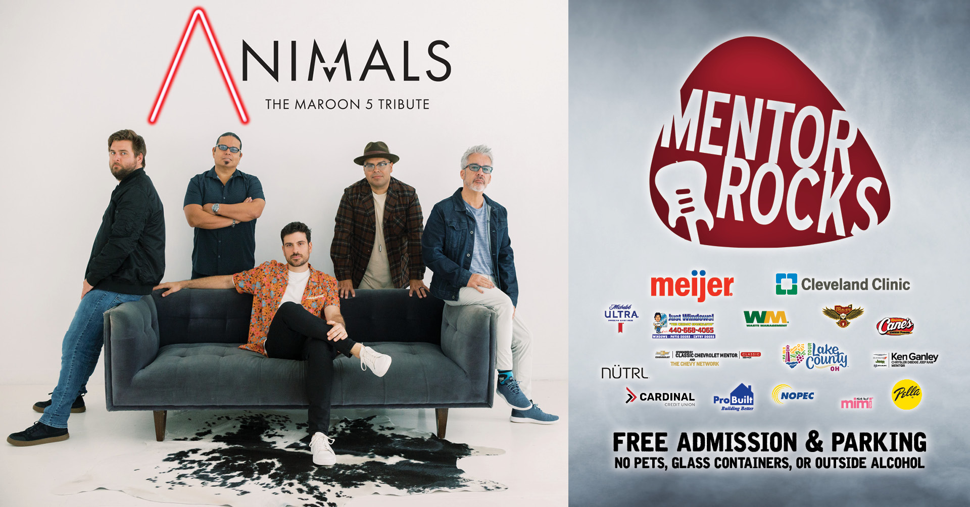 Mentor Rocks with ANIMALS