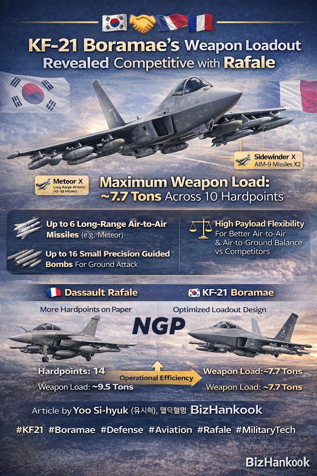 NextGen - 🇰🇷 ️ Exclusive: KF-21 Boramae’s Weapon Loadout Revealed ...