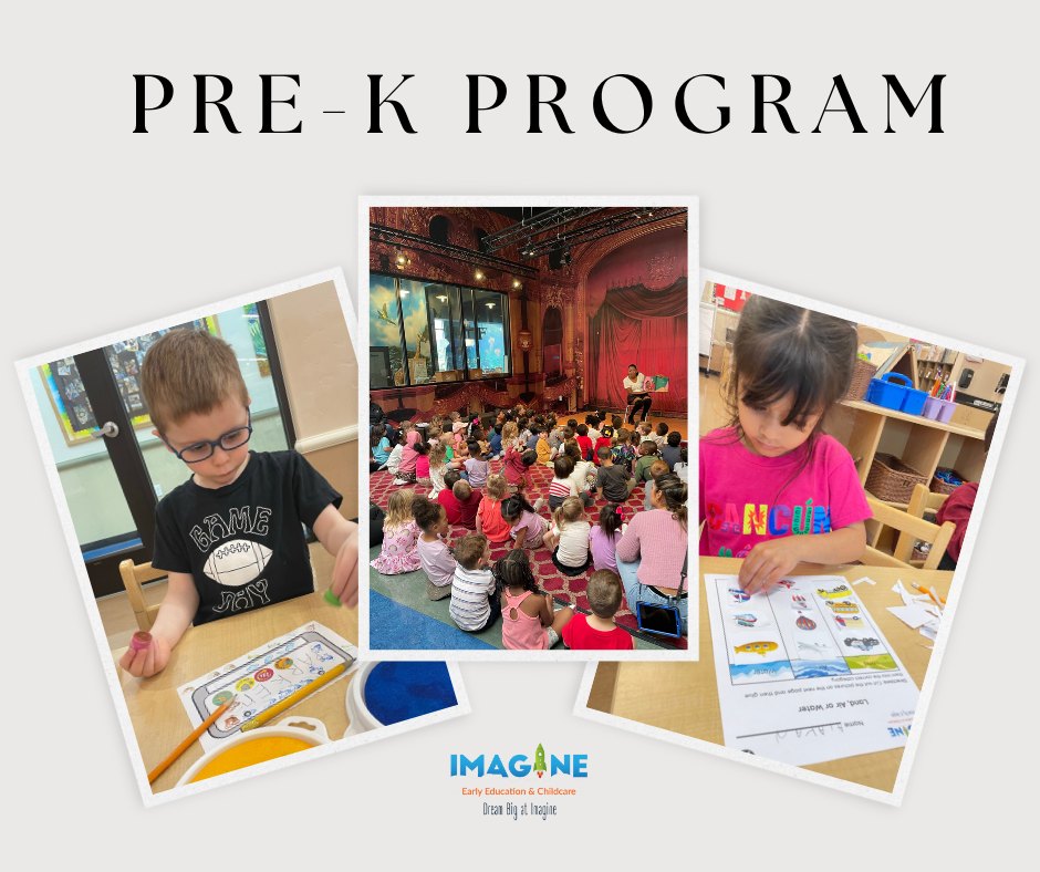 Imagine - Our Pre-K program is designed to ignite a lifelong love of ...