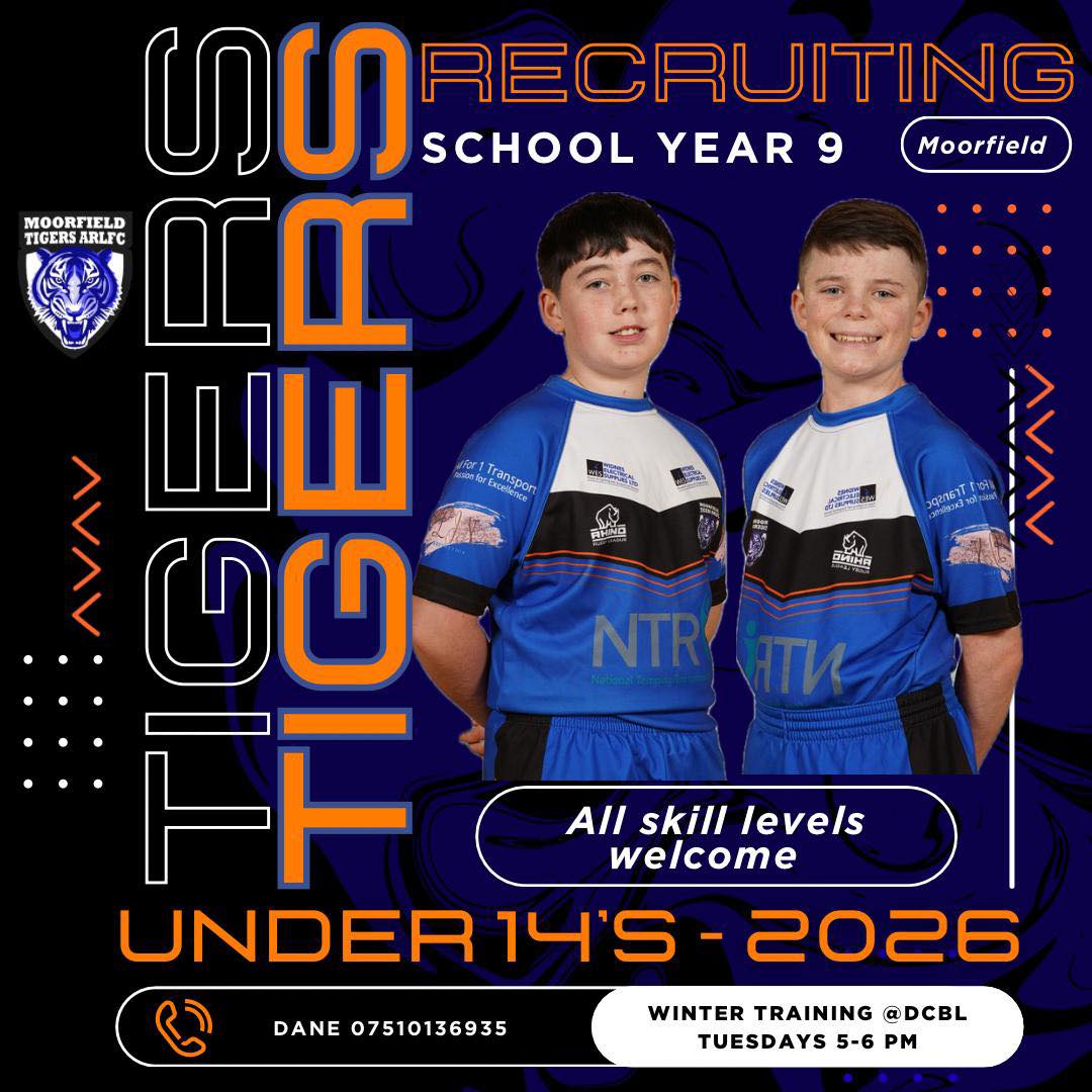 Widnes Moorfield Tigers U14