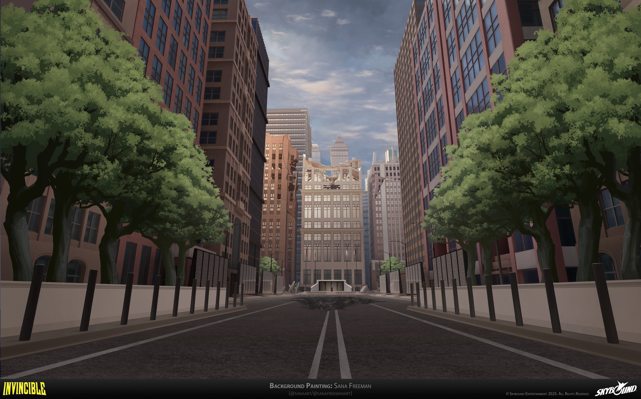 Unopa planet backgrounds for #invincible - Art of Sana Freeman | Facebook