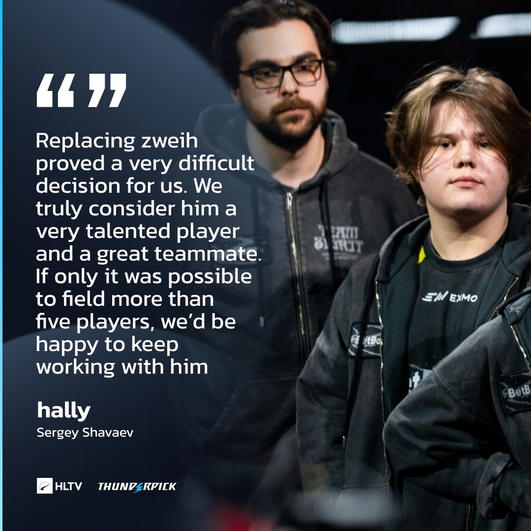 HLTV.org - Benching zweih was not an easy decision for... | Facebook
