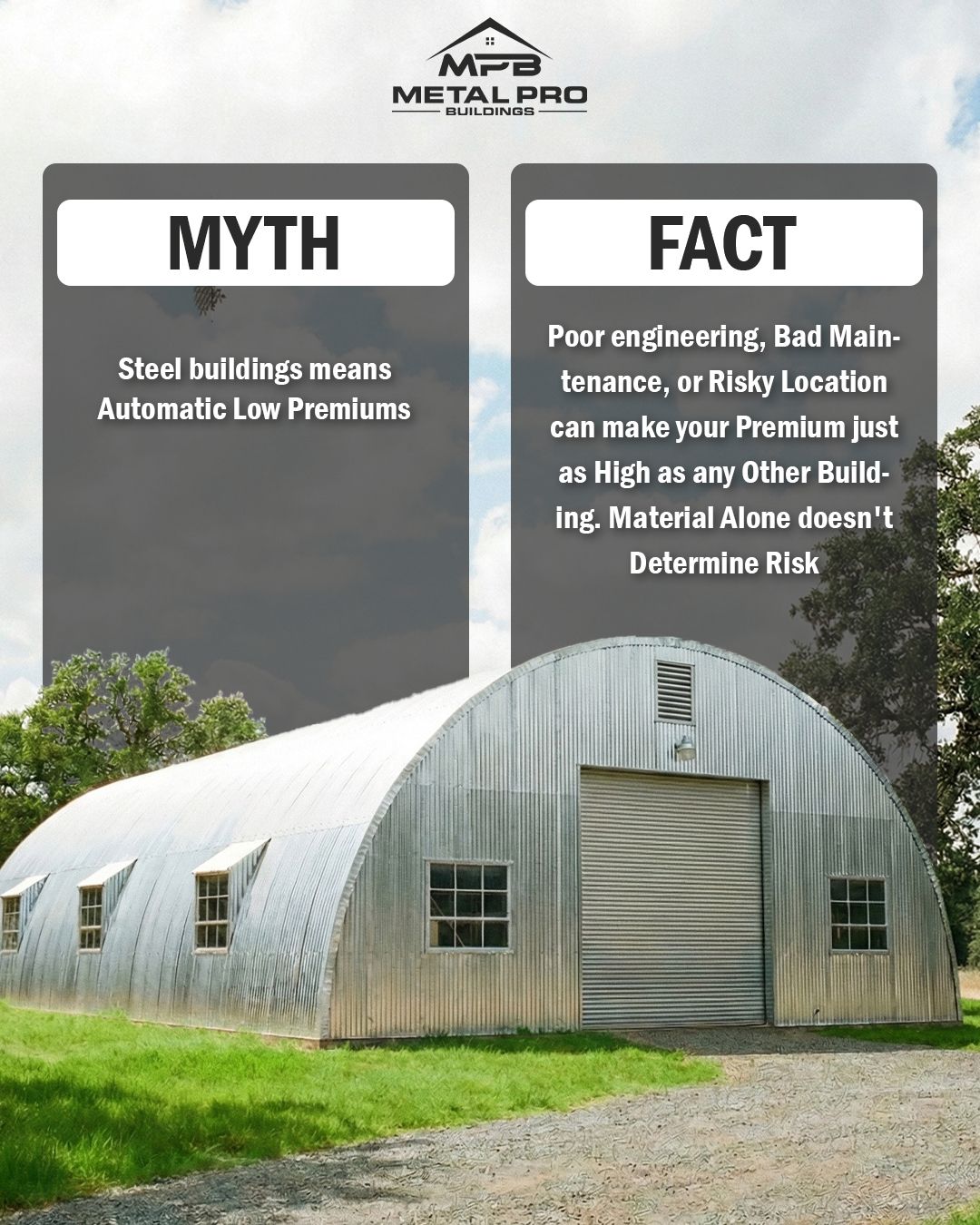Metal - Three insurance misconceptions about steel buildings that catch ...