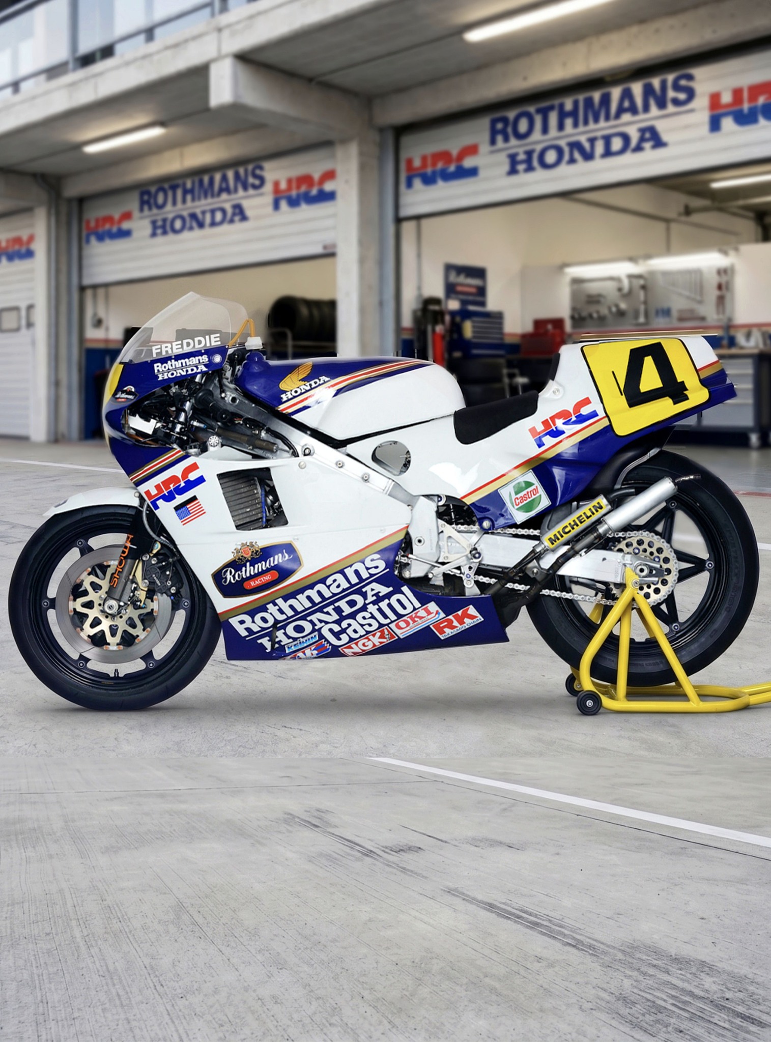 Freddie Spencer's 1983 Honda NS500 WGP 500cc World Champion motorcycle