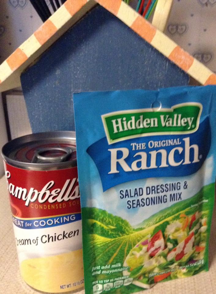 Crockpot Ranch Pork Chops Recipe with Cream of Chicken Soup