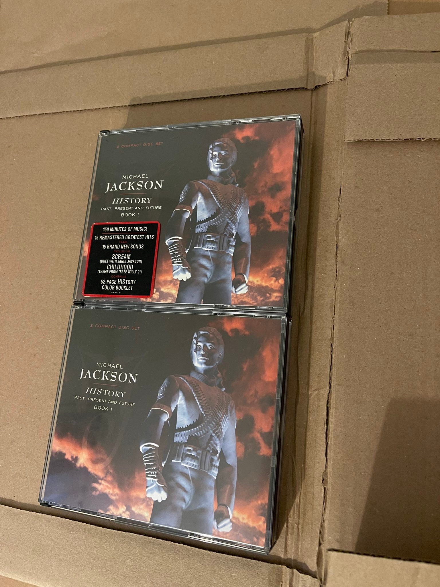 Some fans may have MiniDisc (MD) versions of Michael's albums in