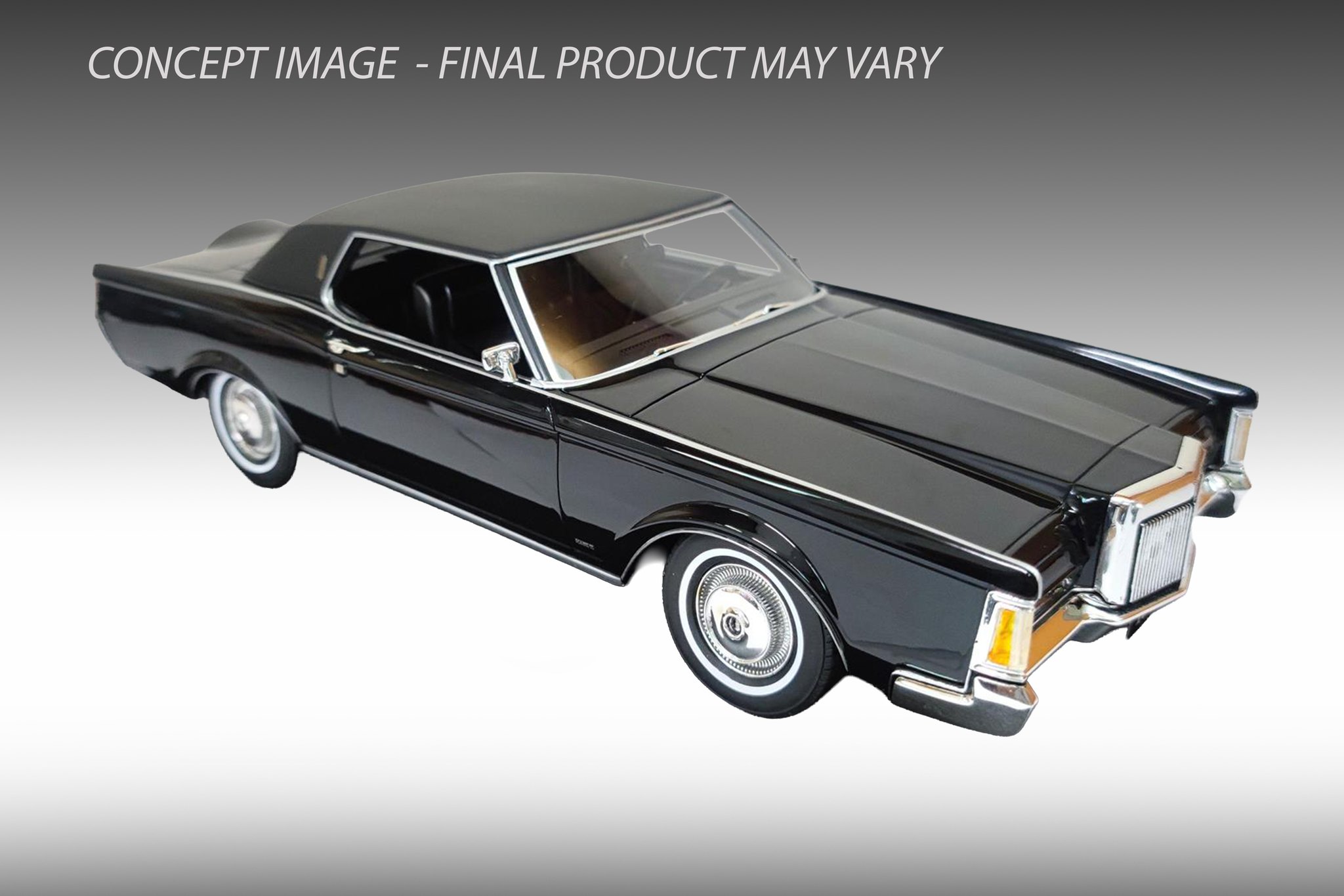ミニカー 1:43 GLM Lincoln Mark III 1971 Black Automodello 1/43